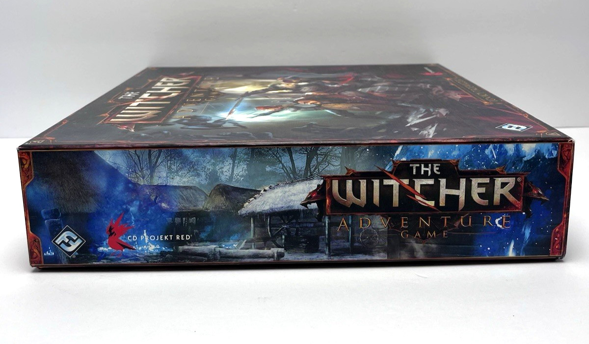 Witcher Adventure Board Game CD Projekt Red 2014 Fantasy Flight EUC Complete