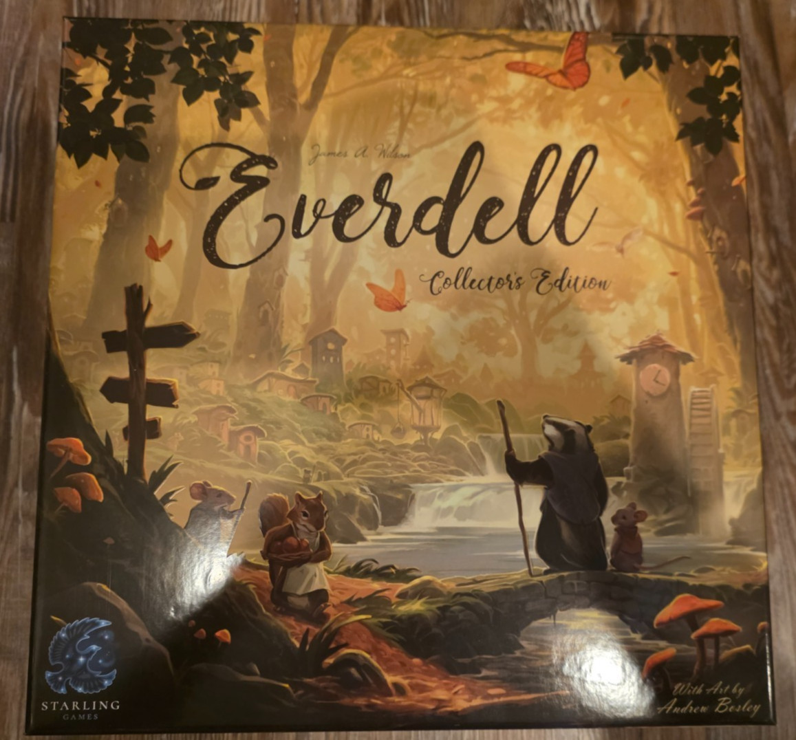 Everdell Collector’s Edition – Starling Board Games – Used, Good Cond.- Complete