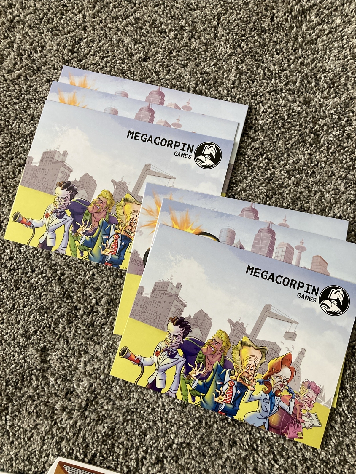 Megacorpin ScandalOh Mystery Board Game for 1 to 6 Players Ages 12 Years and Up