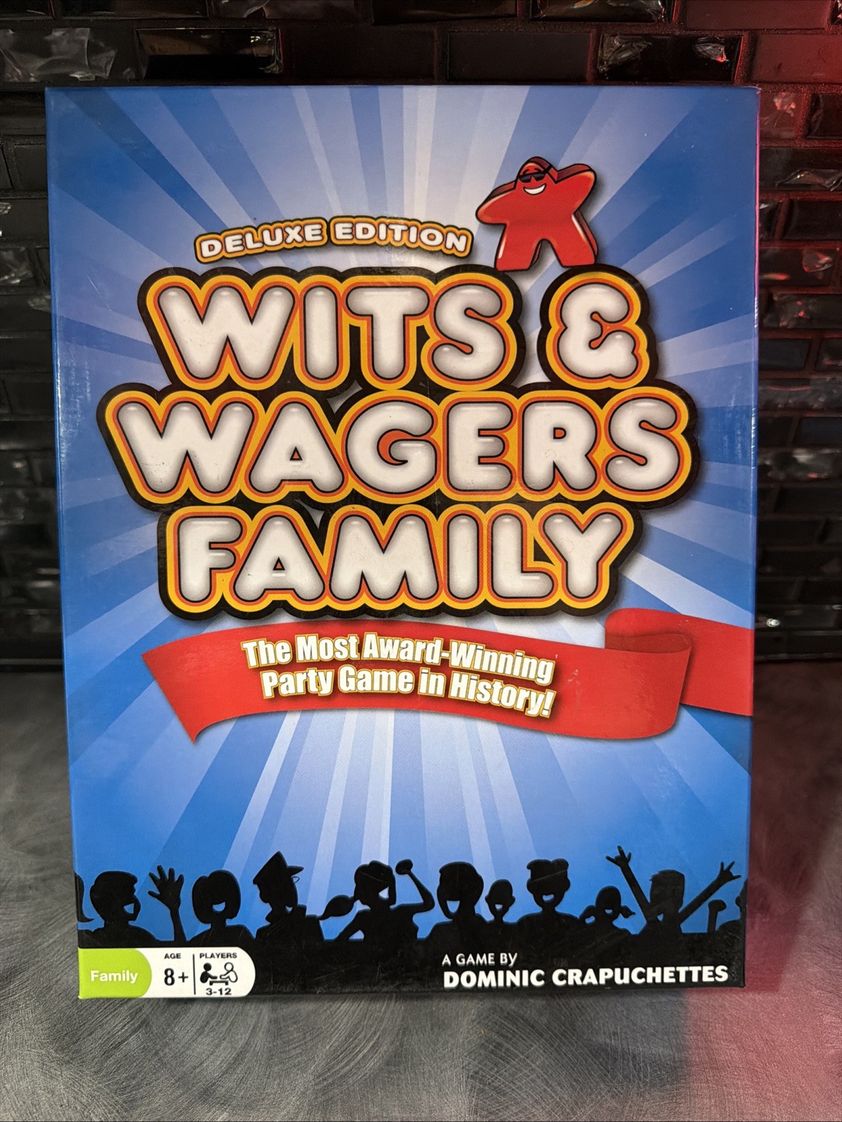 Wits & Wagers Family Deluxe Edition Award Winning Party Game By North Star 2012