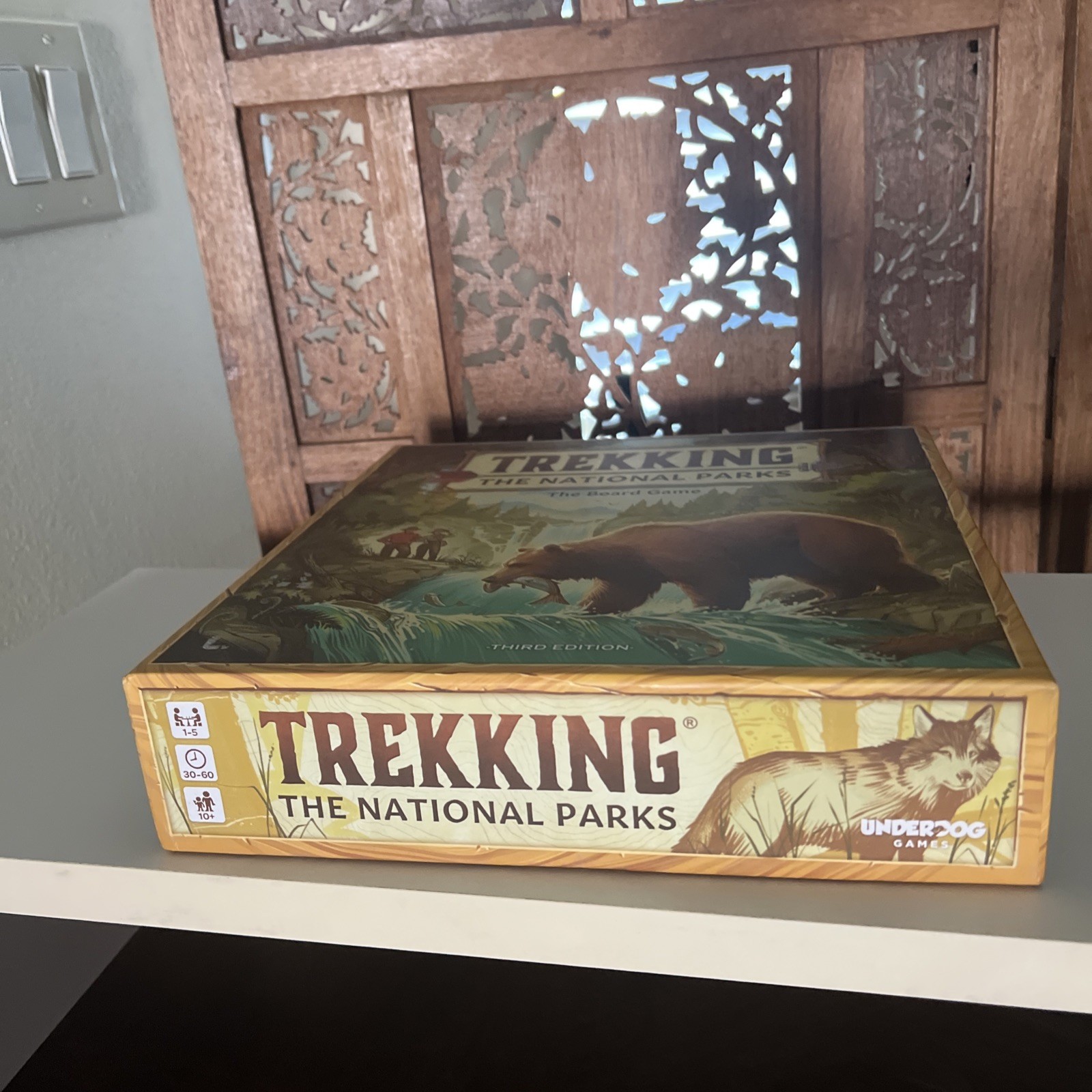 Trekking The National Parks Board Game 3rd Edition Family Night BRAND NEW