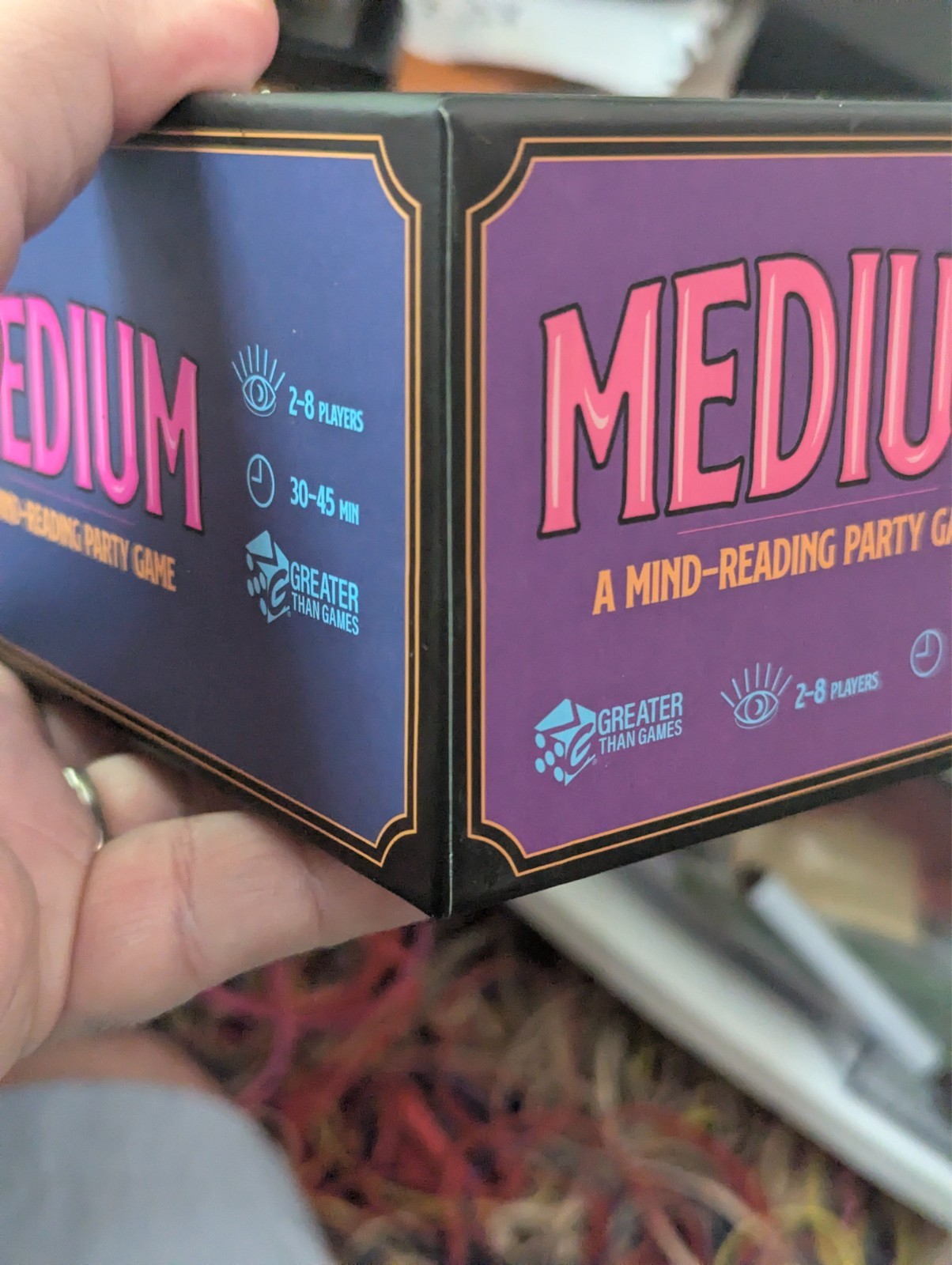 MEDIUM A Mind Reading Party Game by Greater Than Games 100% COMPLETE 2019
