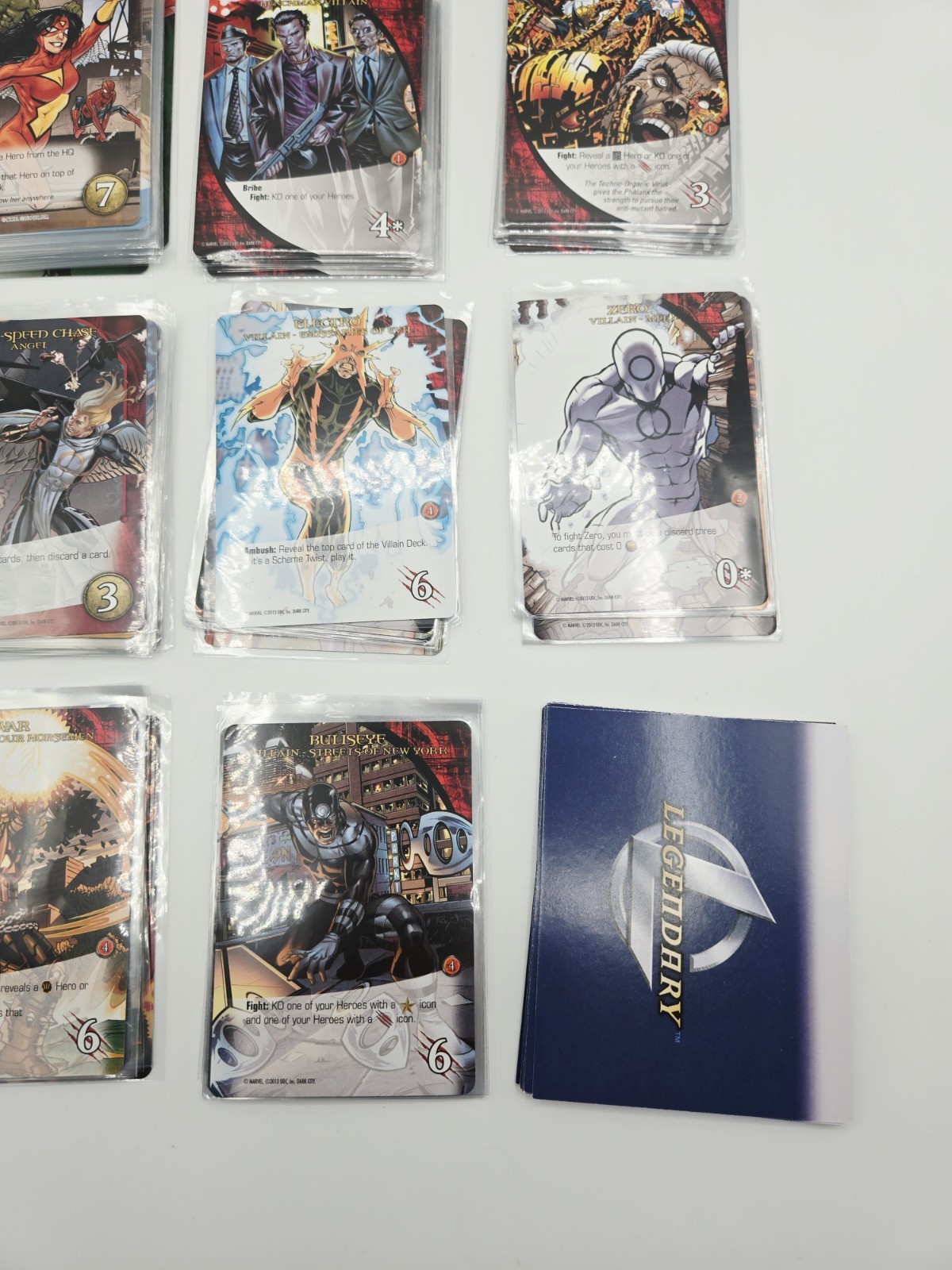 Marvel Legendary Deck Building Game Dark City Plus More !