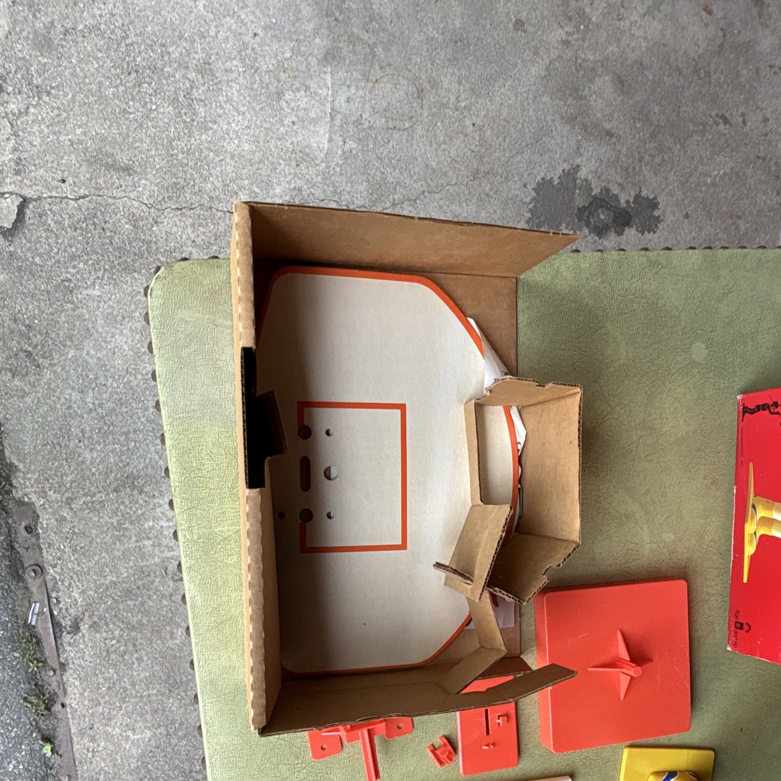 Schaper Super Jock Basket Ball Game Vintage 1978 Basketball 2 Players Age 6+
