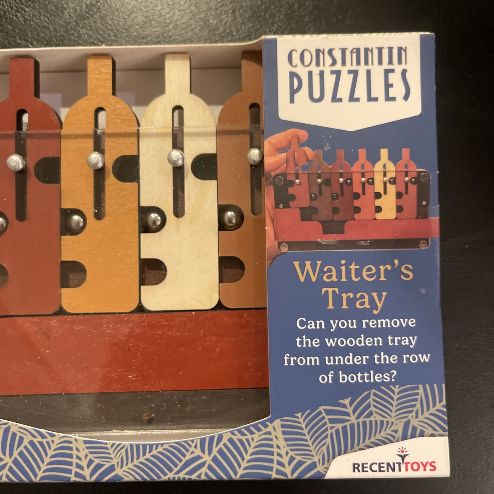 New Recent Toys Jean Claude Constantin’s Smart Toys Puzzle: The Waiter’s Tray