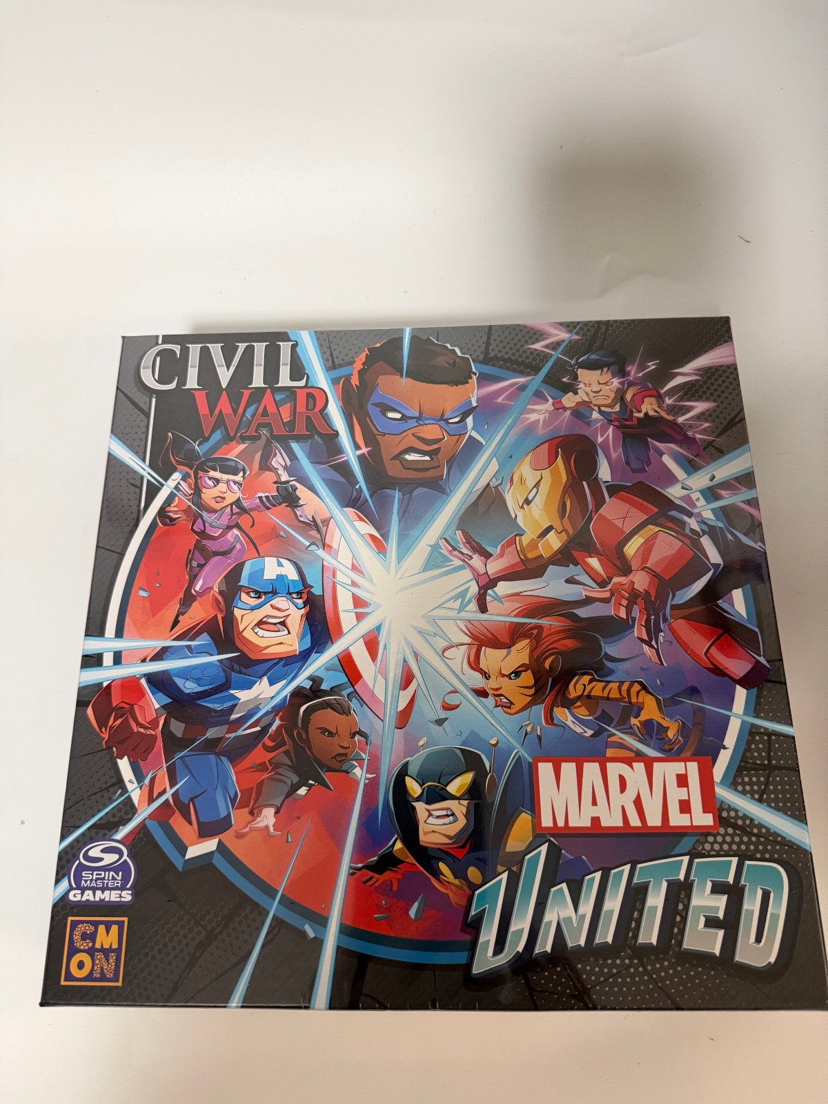 Marvel United: Civil War Kickstarter Edition New & Sealed