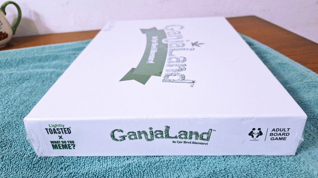 New/Sealed! Ganjaland – The Epic Weed Adventure Board Game