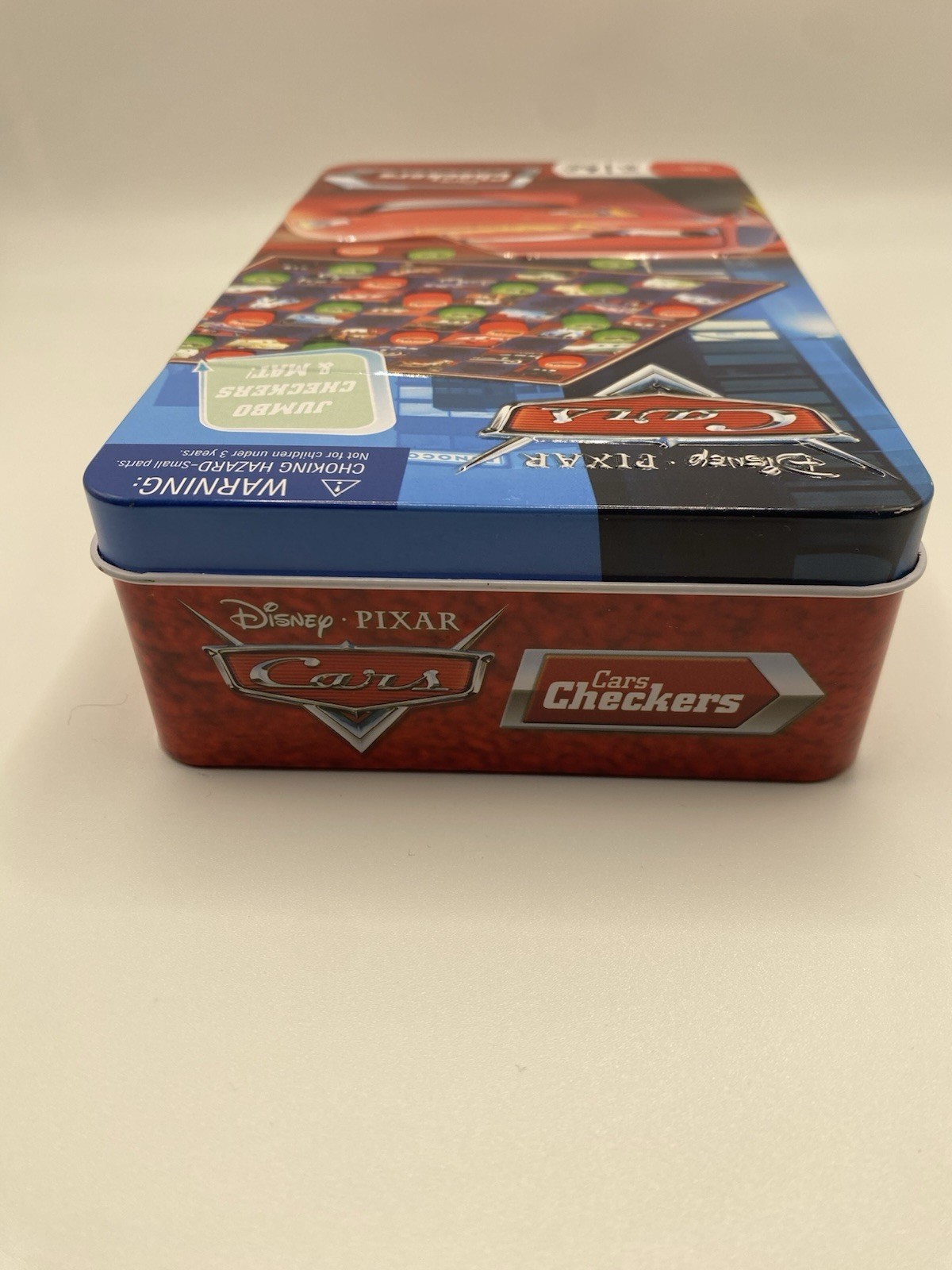 Disney Pixar Cars Checkers With Jumbo Checkers & Mat Board Game