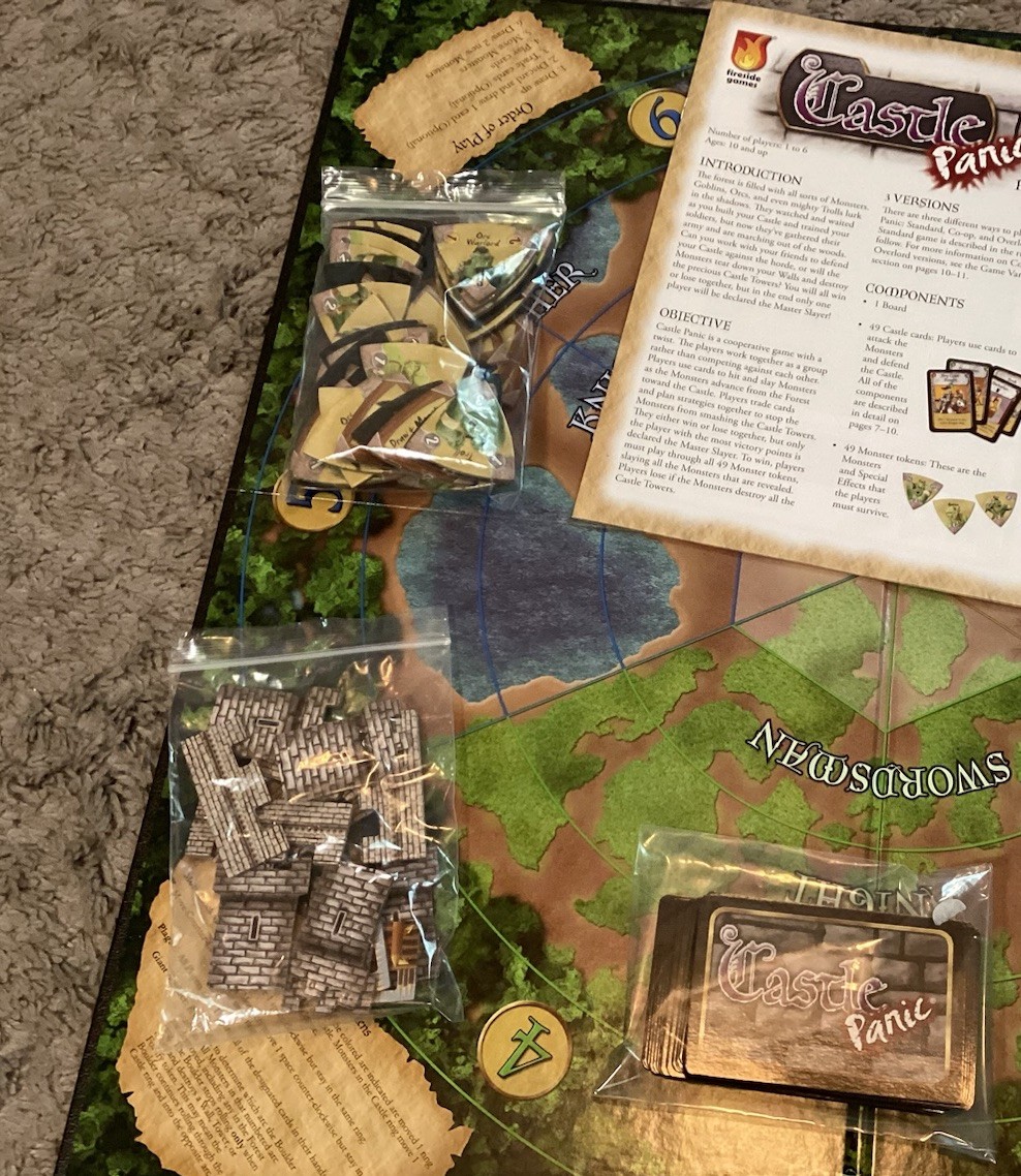 Castle Panic Board Game – 100% Complete – Very Good 2019