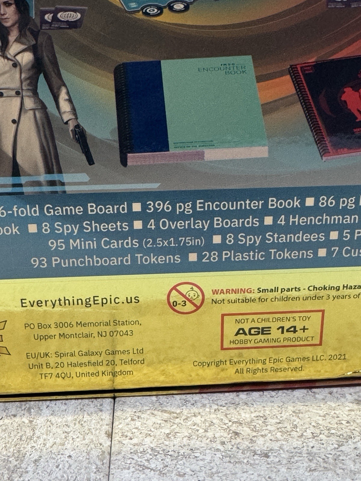 Agents of SMERSH Board Game – Epic Edition Kickstarter – Everything Epic