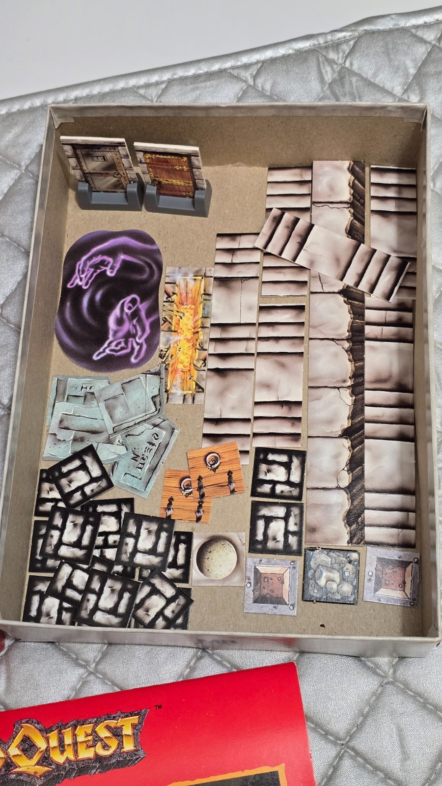 Vintage Hero Quest – Quest Pack – Kellars Keep – 1991 MB Complete and Nice!