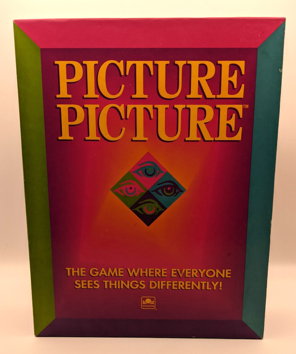 Picture Picture Board Game by Western Publishing Company 1992 Made USA Complete