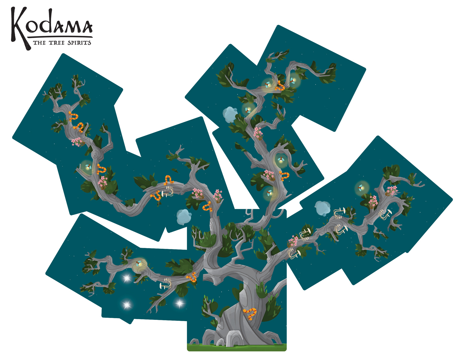 Kodama The Tree Spirits Card Game Indie Boards & Cards PSI IBCKOD2