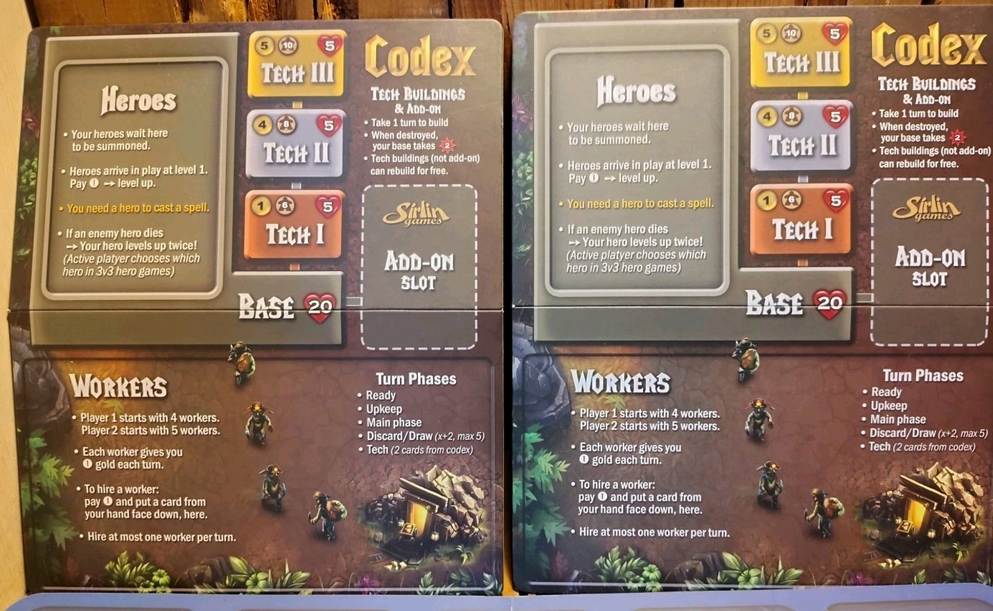 Codex Card Time Strategy Bashing v Finesse Starter Set Board Game Complete 2016