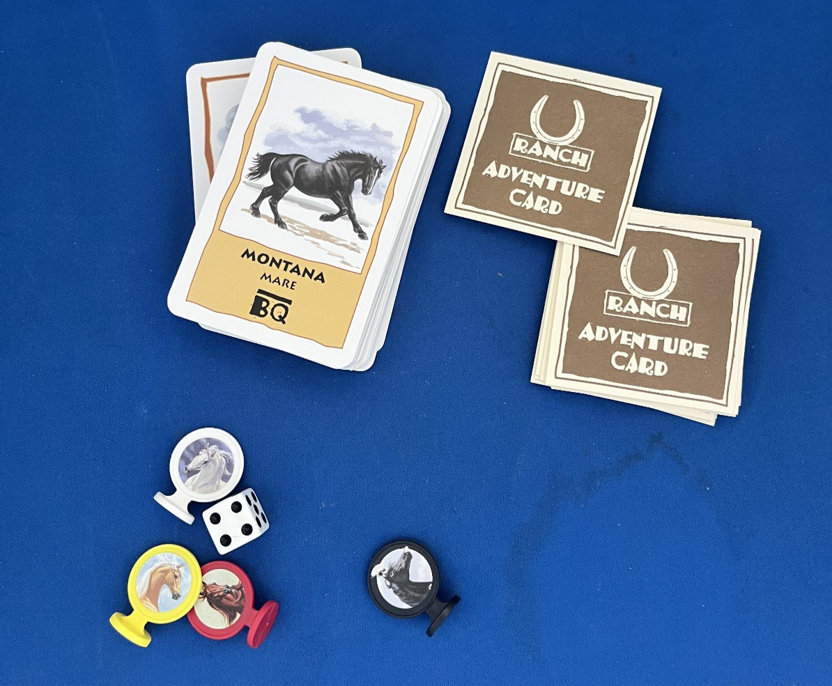 Herd Your Horses Wild Mustang Board Game 2012 Aristoplay 100% COMPLETE