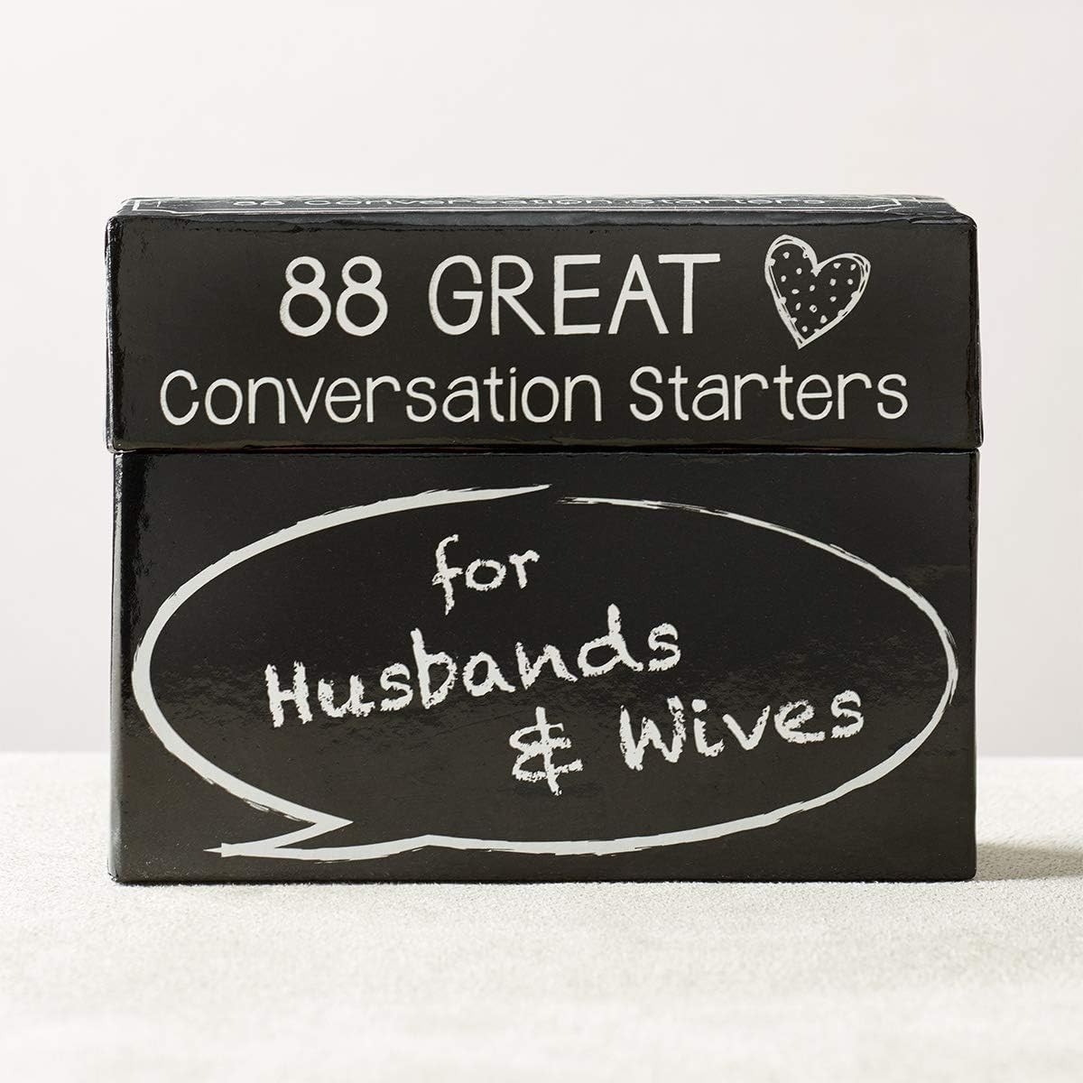 88 Great Conversation Starters For Husbands And Wives “ Romantic Card Game For