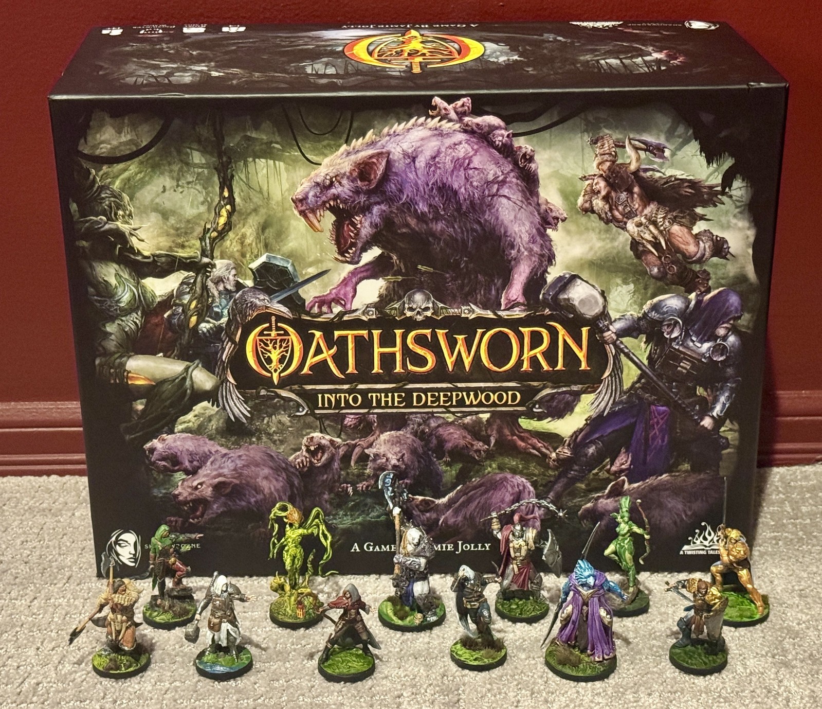 Oathsworn: Into the Deepwood – 2nd Edition – Fully Painted