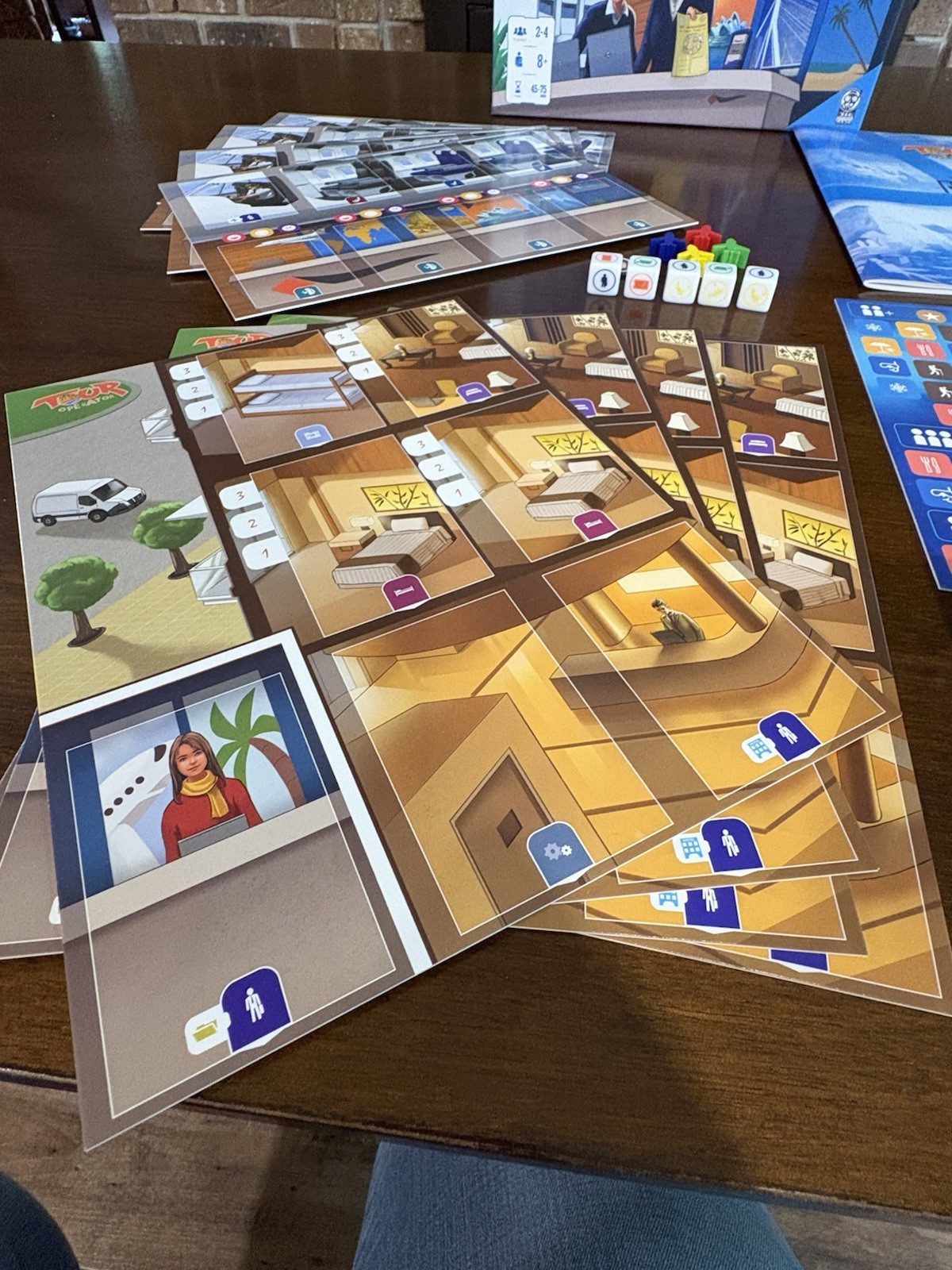 Tour Operator Board Game NEW! Open Box Keep Exploring Games Sealed Pieces