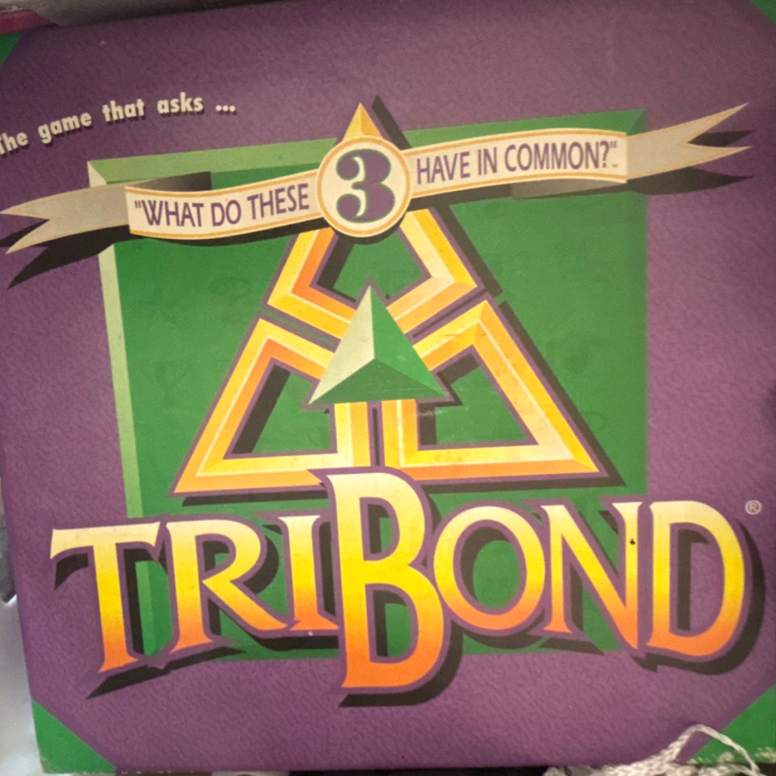 Patch Products TriBond Strategy Board Game Complete Ages 12+ 3 Players