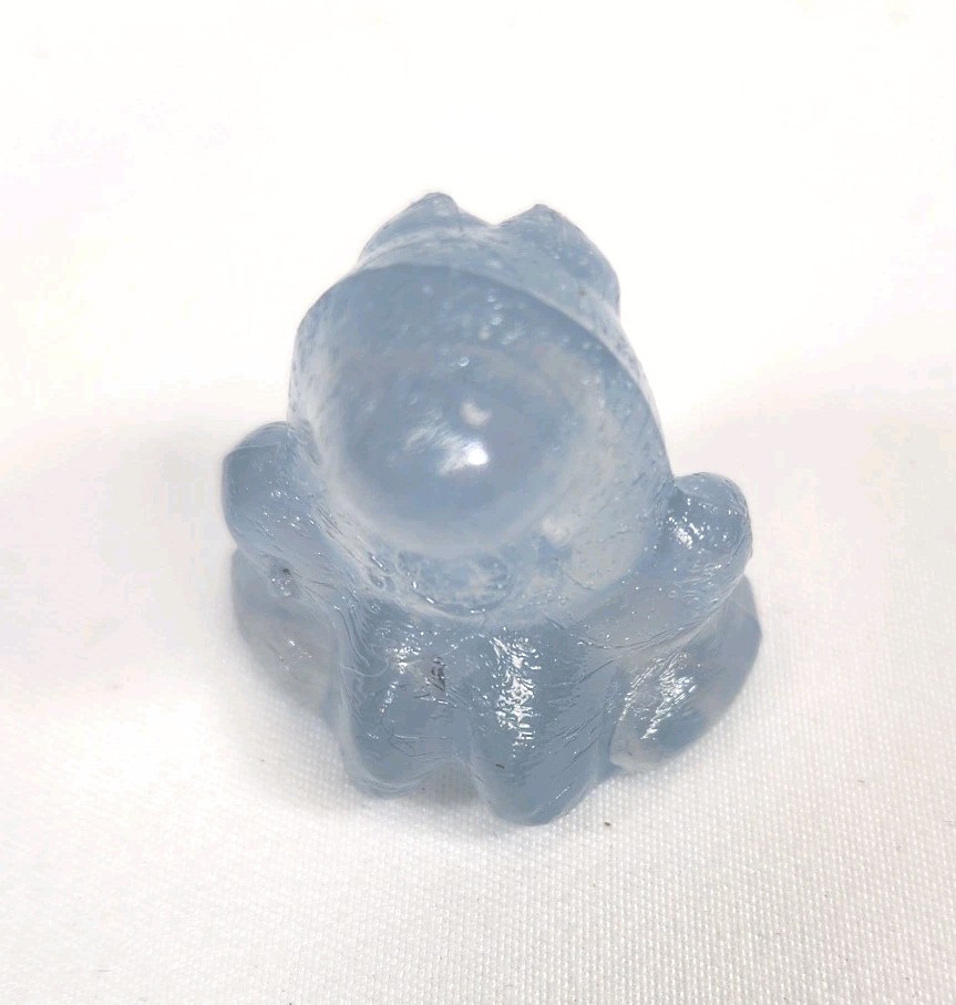 GOGO’S Vintage Solid Light Baby BLUE EGGY CRAZY BONES Classic Original 1996 1″
