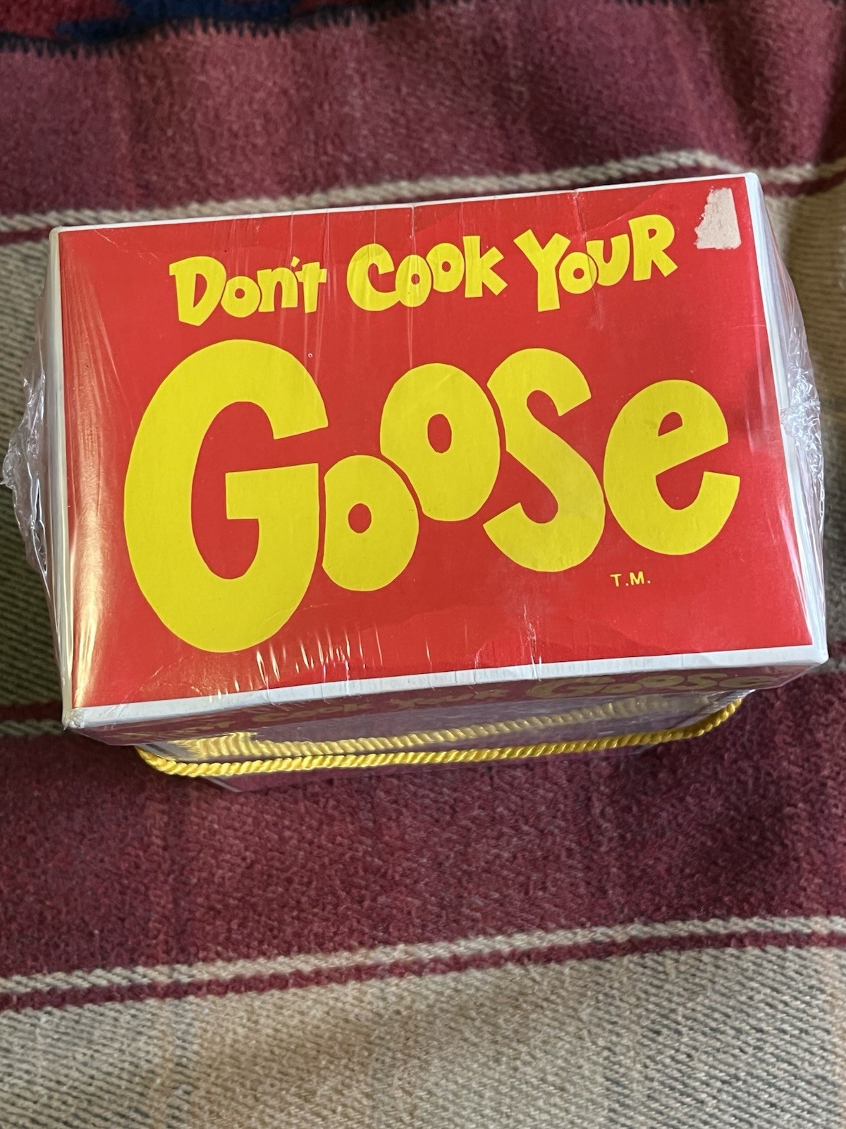 Sealed, Vintage Don’t Cook Your Goose Game. Schaper, 1970.