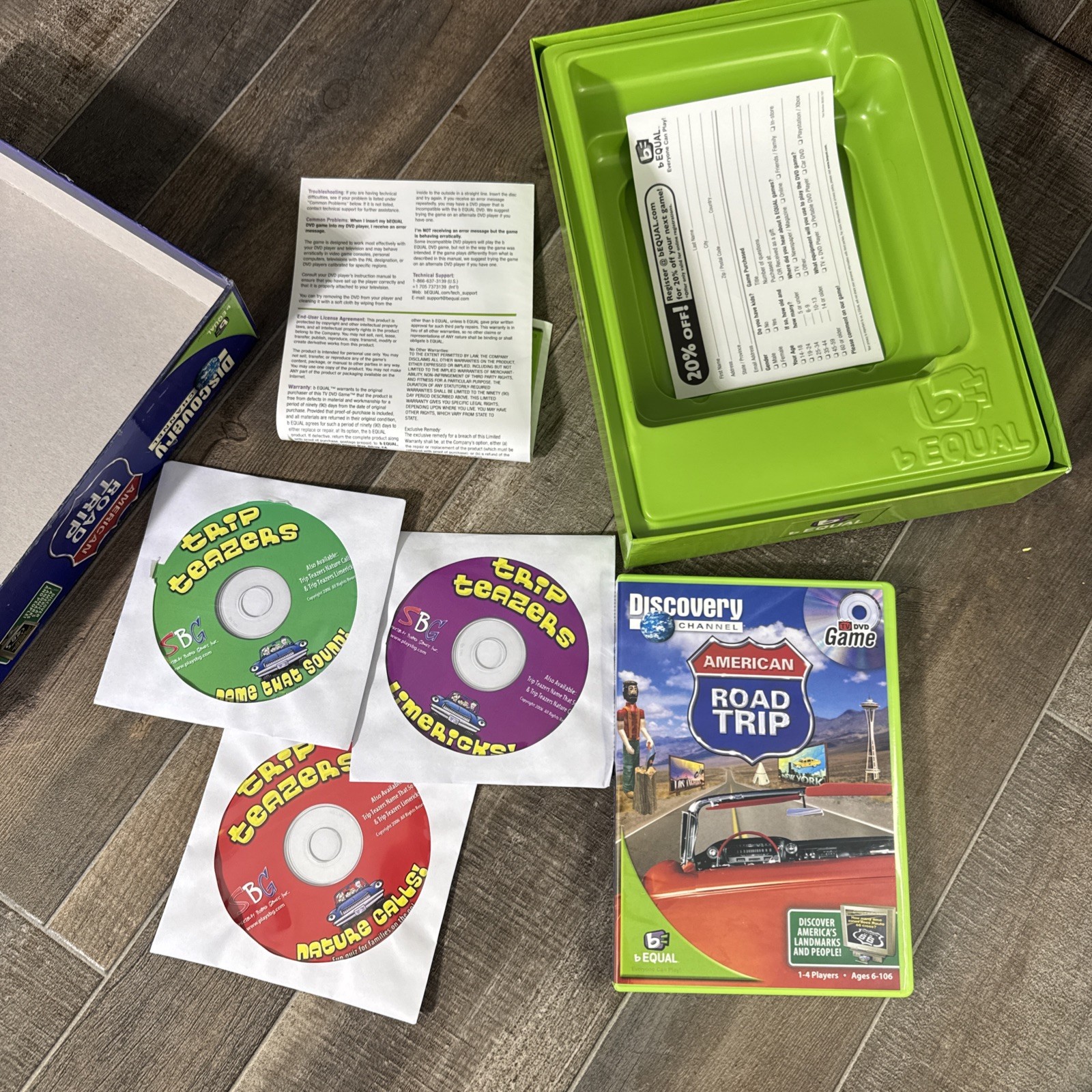 American Road Trip TV DVD Game (Discovery Channel)