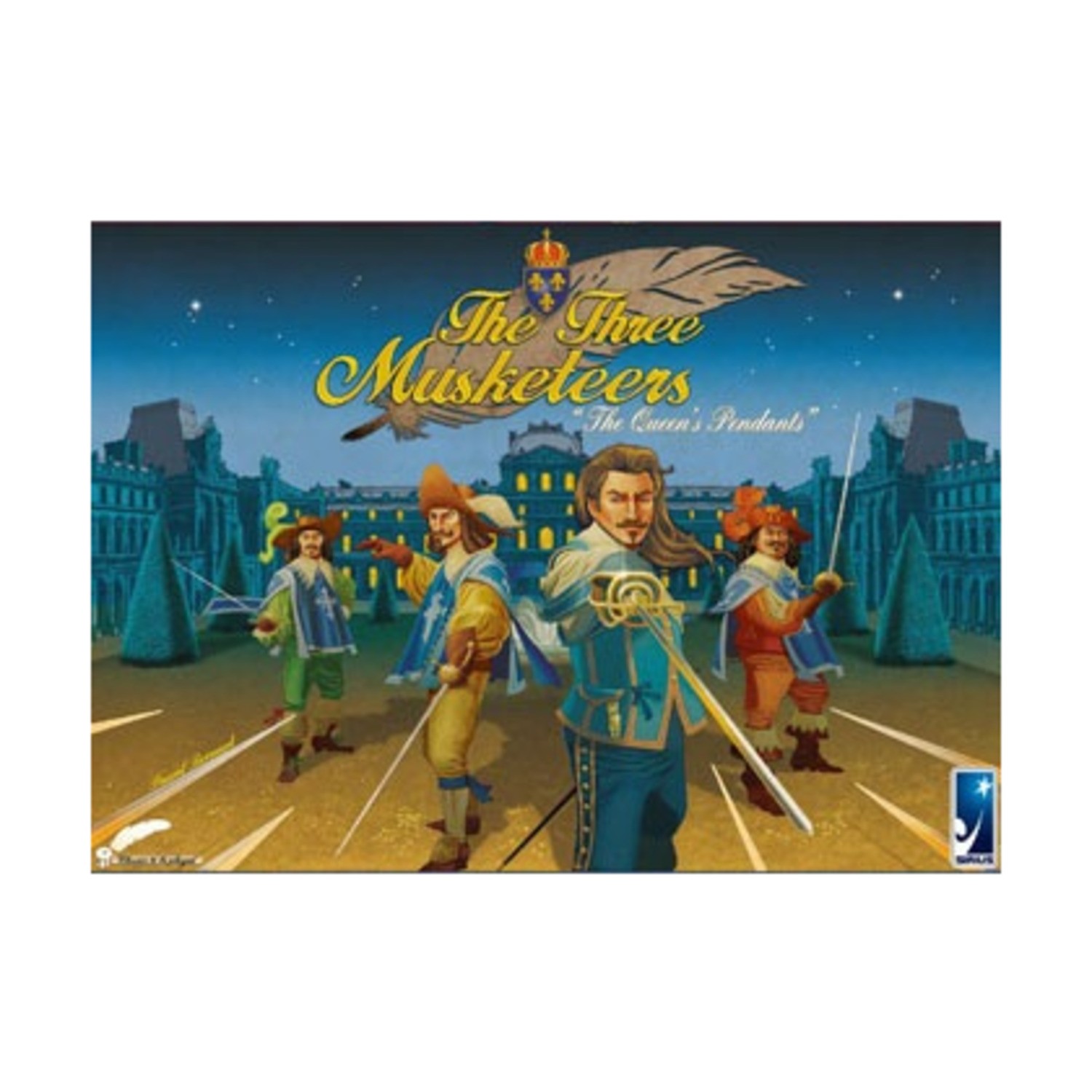 Sirius Products Boardgame Three Musketeers – The Queen’s Pendants Box VG+/NM