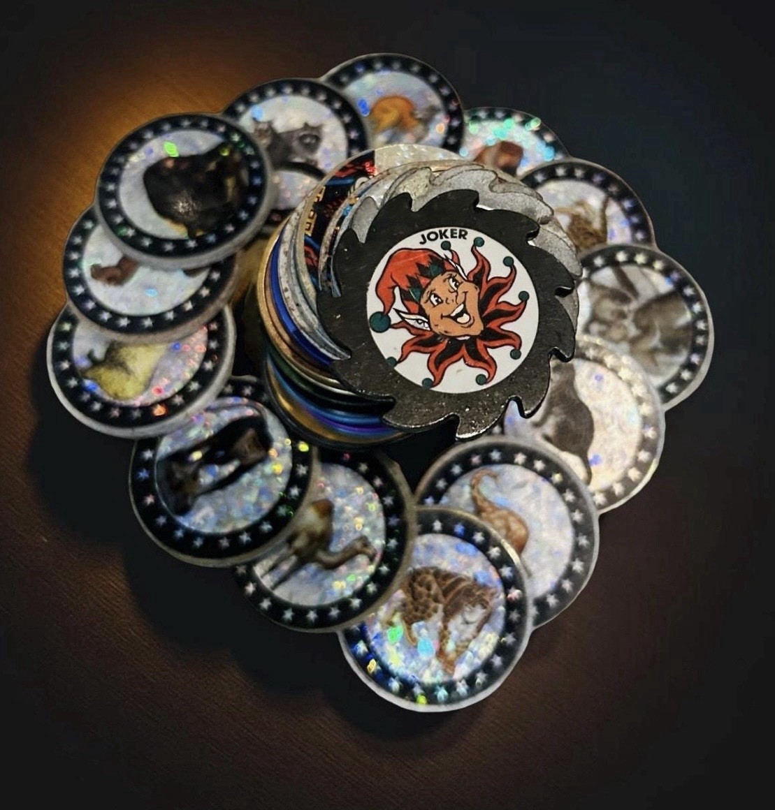 90 ’s POG Collection – Lot of 75 POGs w Two Slammers