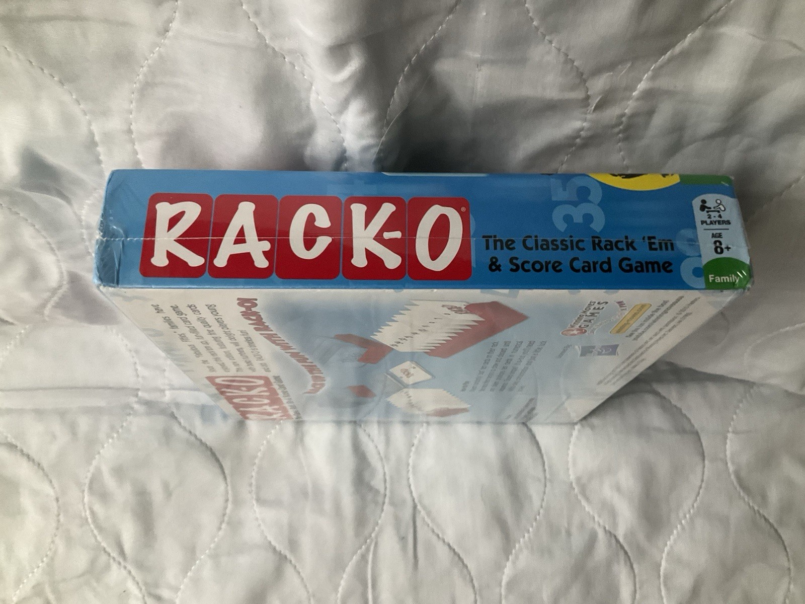 Racko Card Game By Winning Moves 2 to 4 Players Ages 8 plus 2010 New Sealed