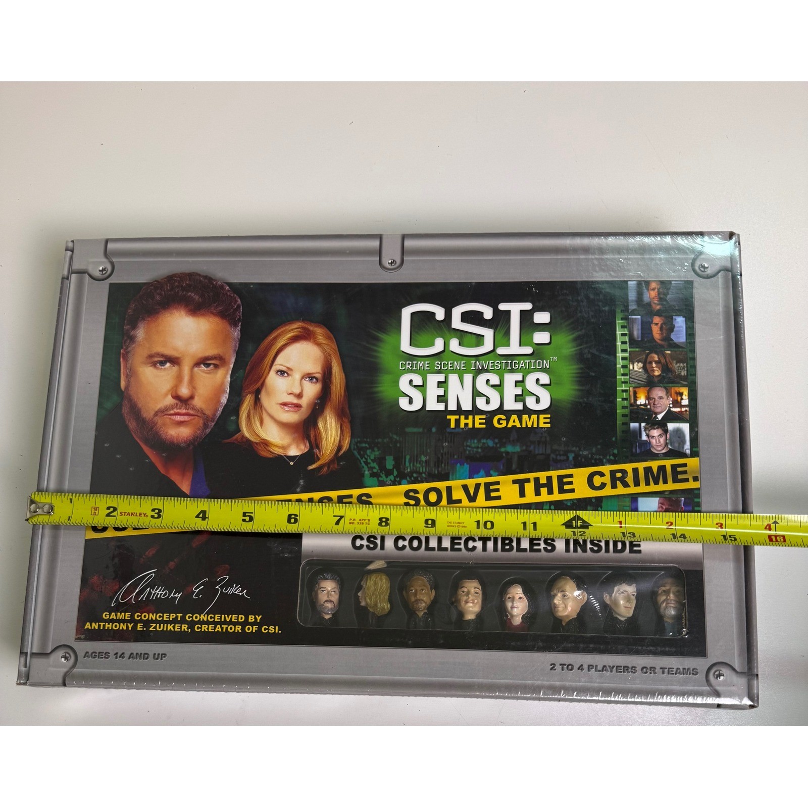 CSI Crime Scene Investigation Senses Board Game New Sealed 2005 SBG 3210