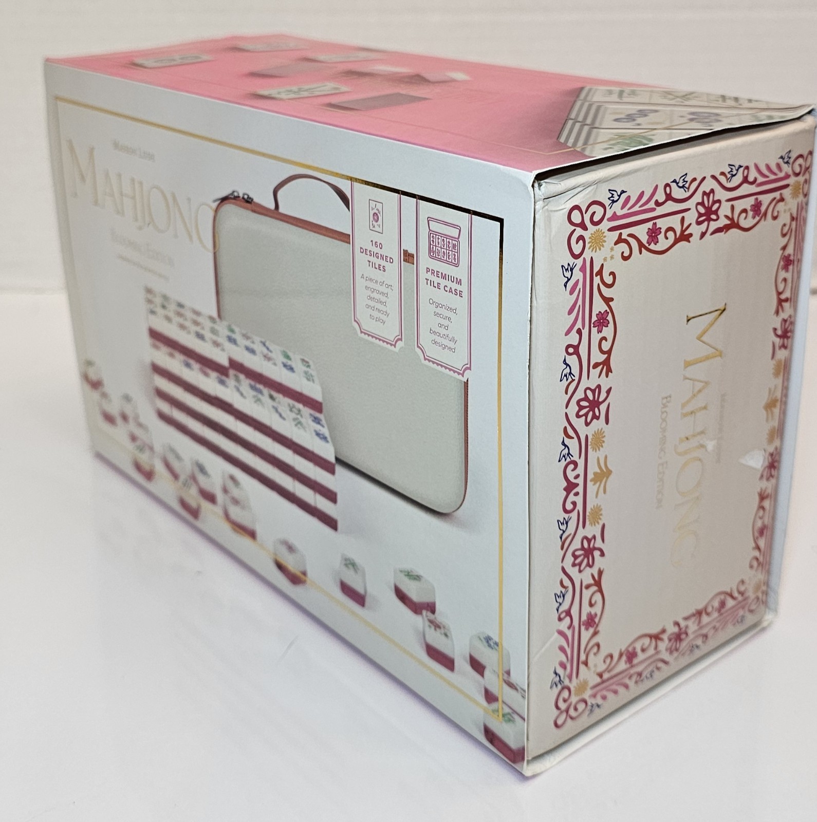 Maison Lude Mahjong Tiles – BLOOMING EDITION 160 Tiles With Carrying Case SEALED