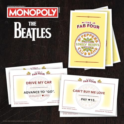 Monopoly: The Beatles Officially Licensed Collectible Game