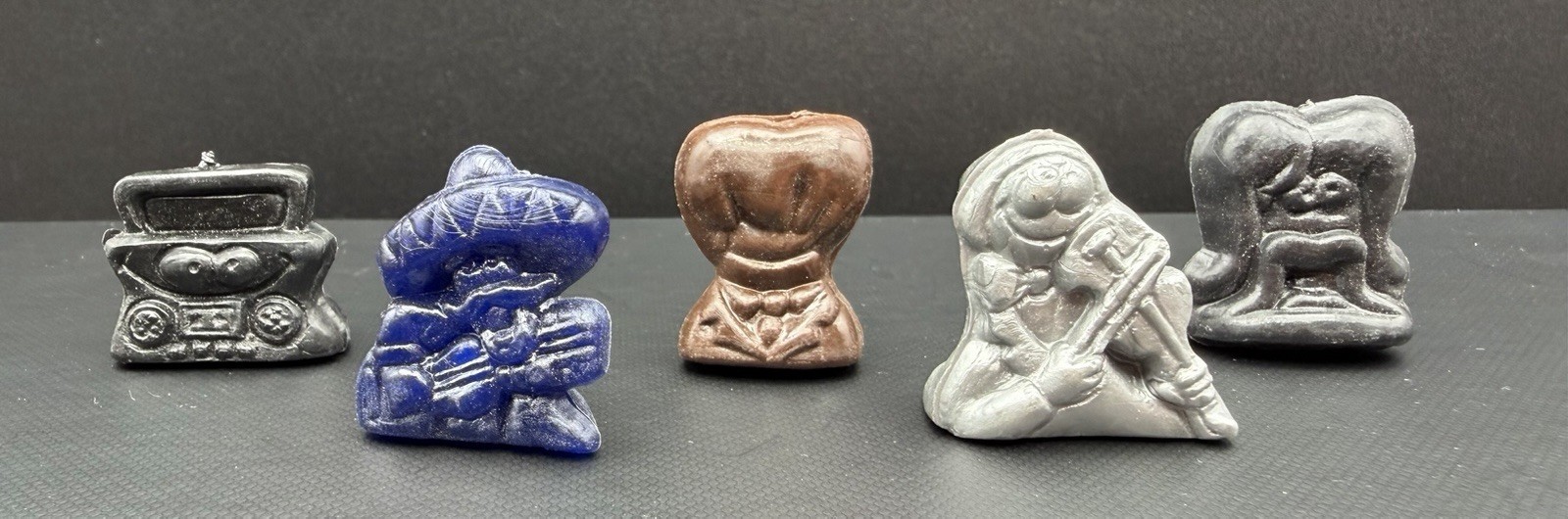Lot Of 2 Open GoGo’s Crazy Bones Rockeros Bazooka Pack Extremely Rare Mexican