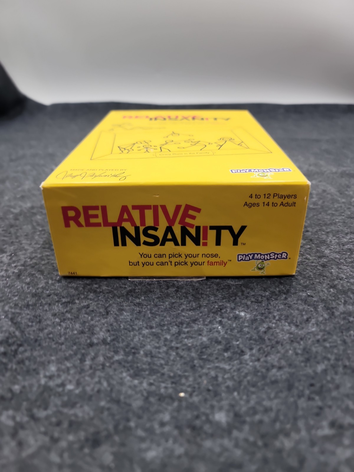 Relative Insanity Game -Jeff Foxworthy-Used Once- Family Fun- Game Night