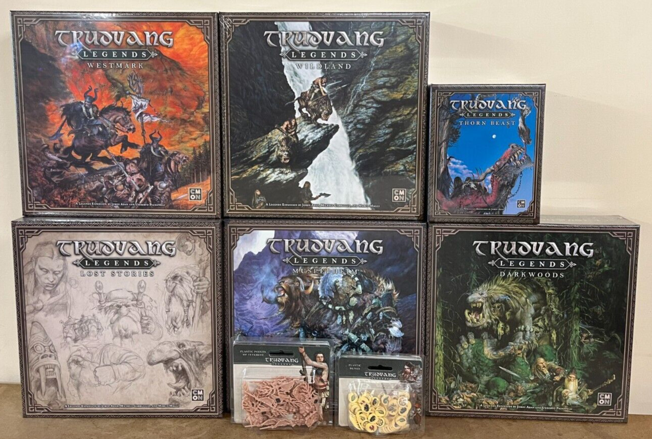 Trudvang Legends Wave 2 (No Core Game) – Expansions, Plastic Runes / PoIs