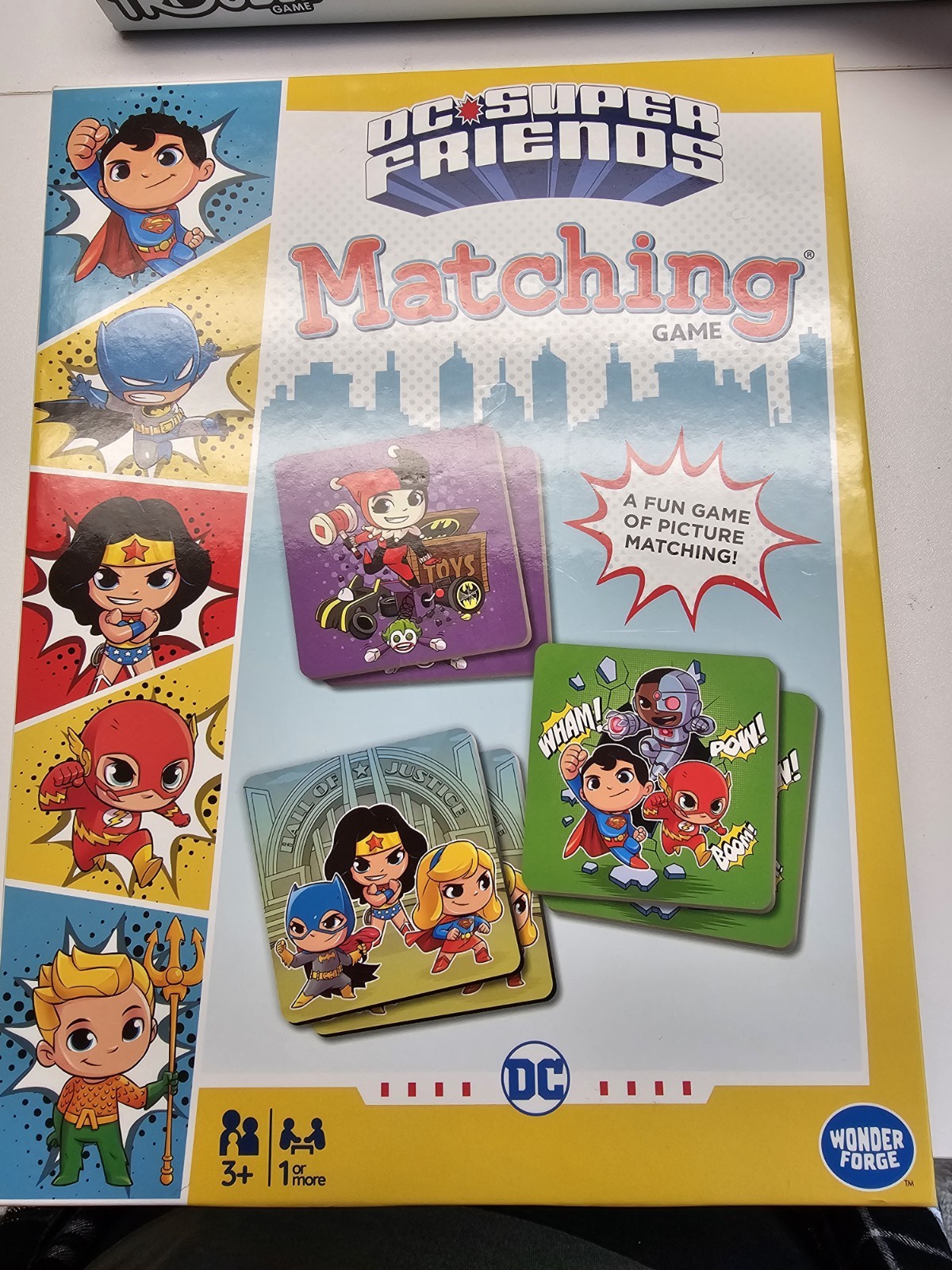 Wonder Forge DC Super Friends Matching Game for Boys & Girls Age 3 and Up