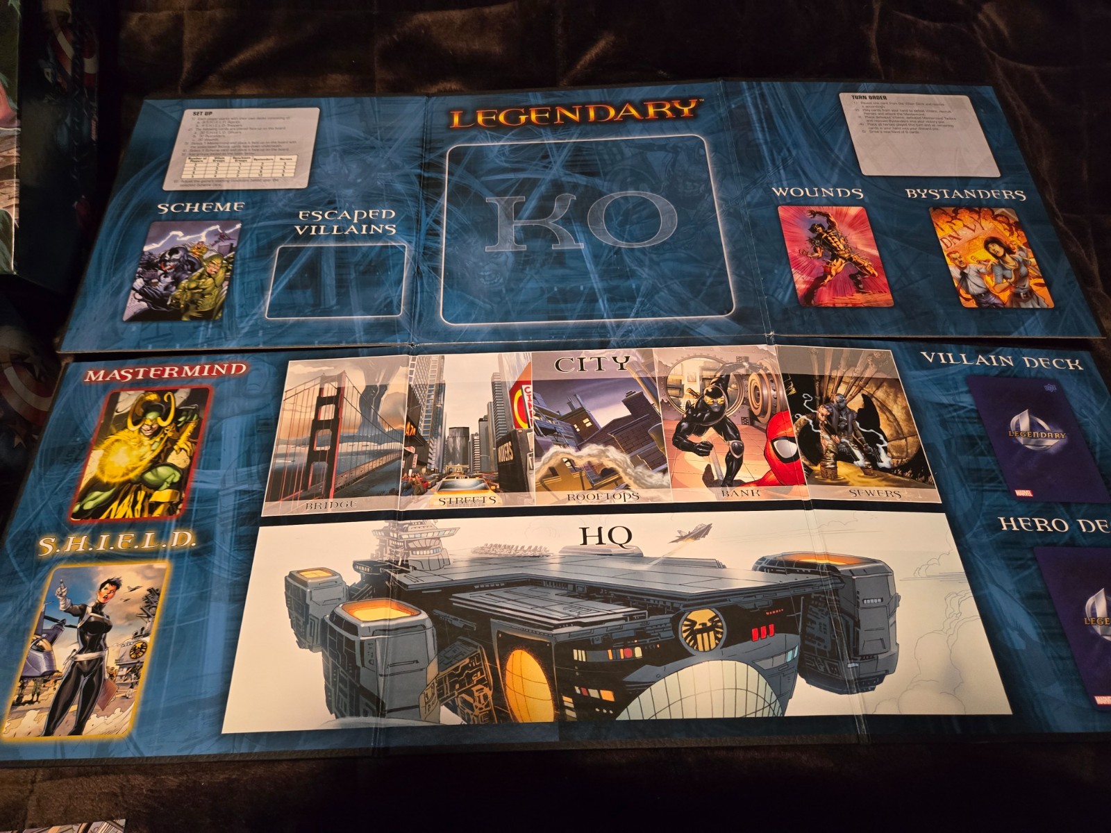 Marvel Legendary Deck Building Game Original Edition Complete Set