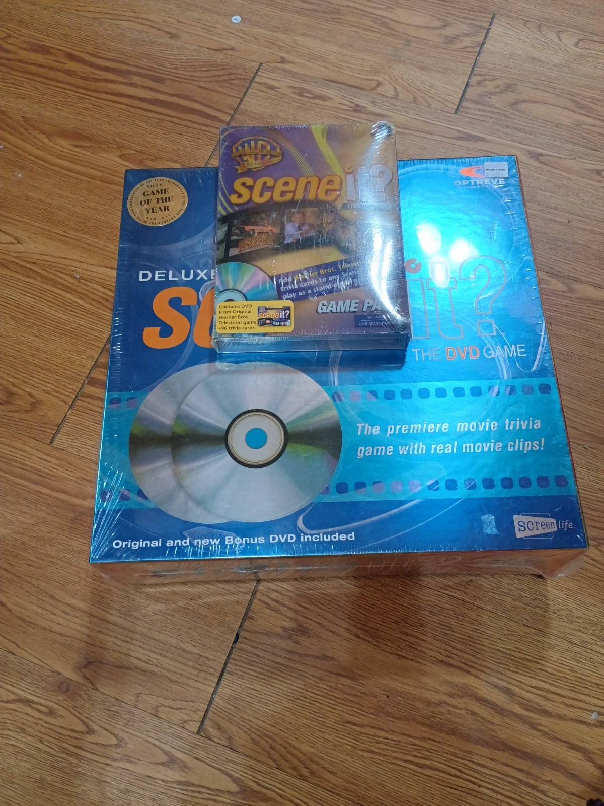 Scene It? Deluxe Movie Edition, The DVD Trivia Game, New And New Game Pack