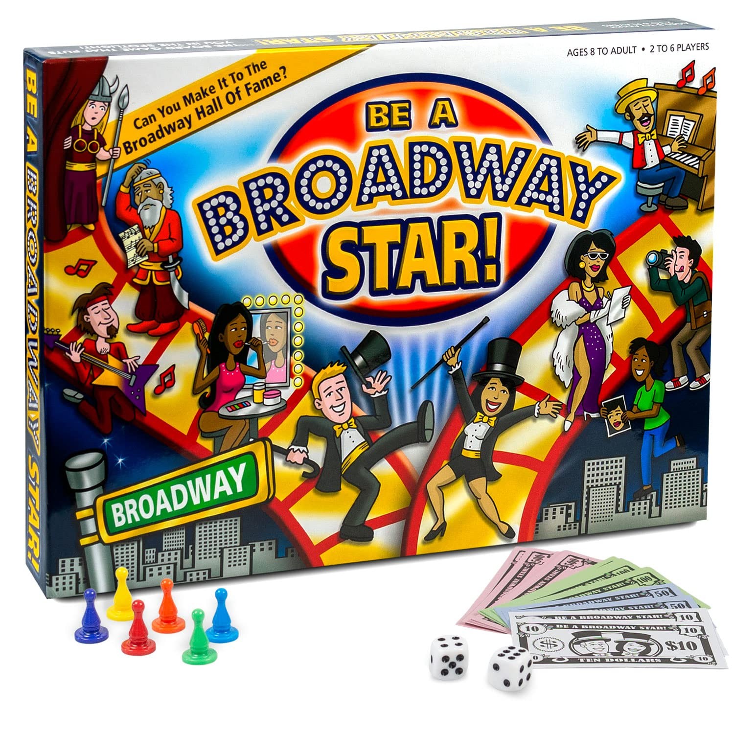 BE A BROADWAY STAR! – The Classic Theater and Musical Trivia Board Game That …