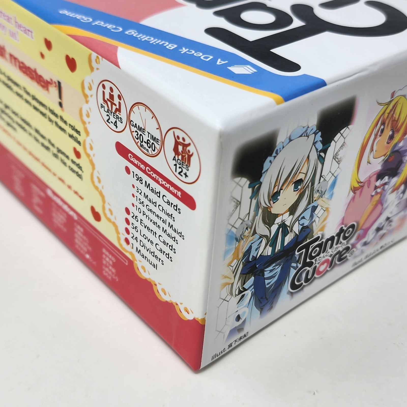 Tanto Cuore Deck Building Card Game Arclight Games 2009 Complete English Anime