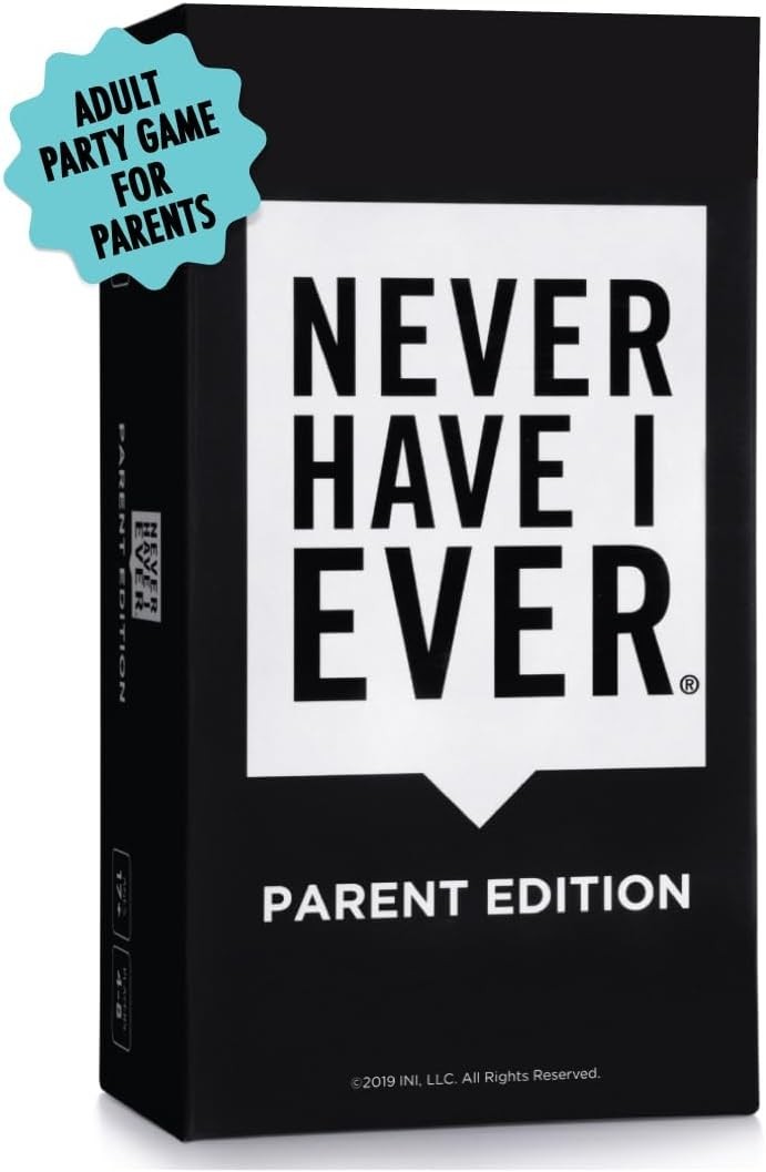 Never Have I Ever Parent Edition – Fun Game for Couples & Friends, Ages 17+