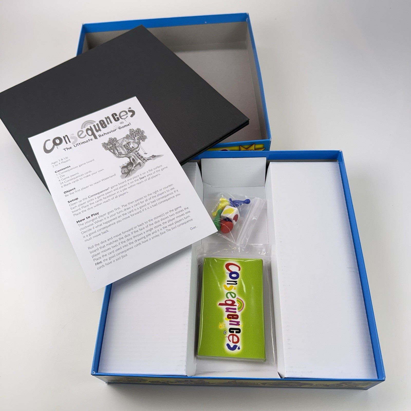 Talicor Consequences – The Ultimate Behavior Board Game for Preschoolers Age 3+