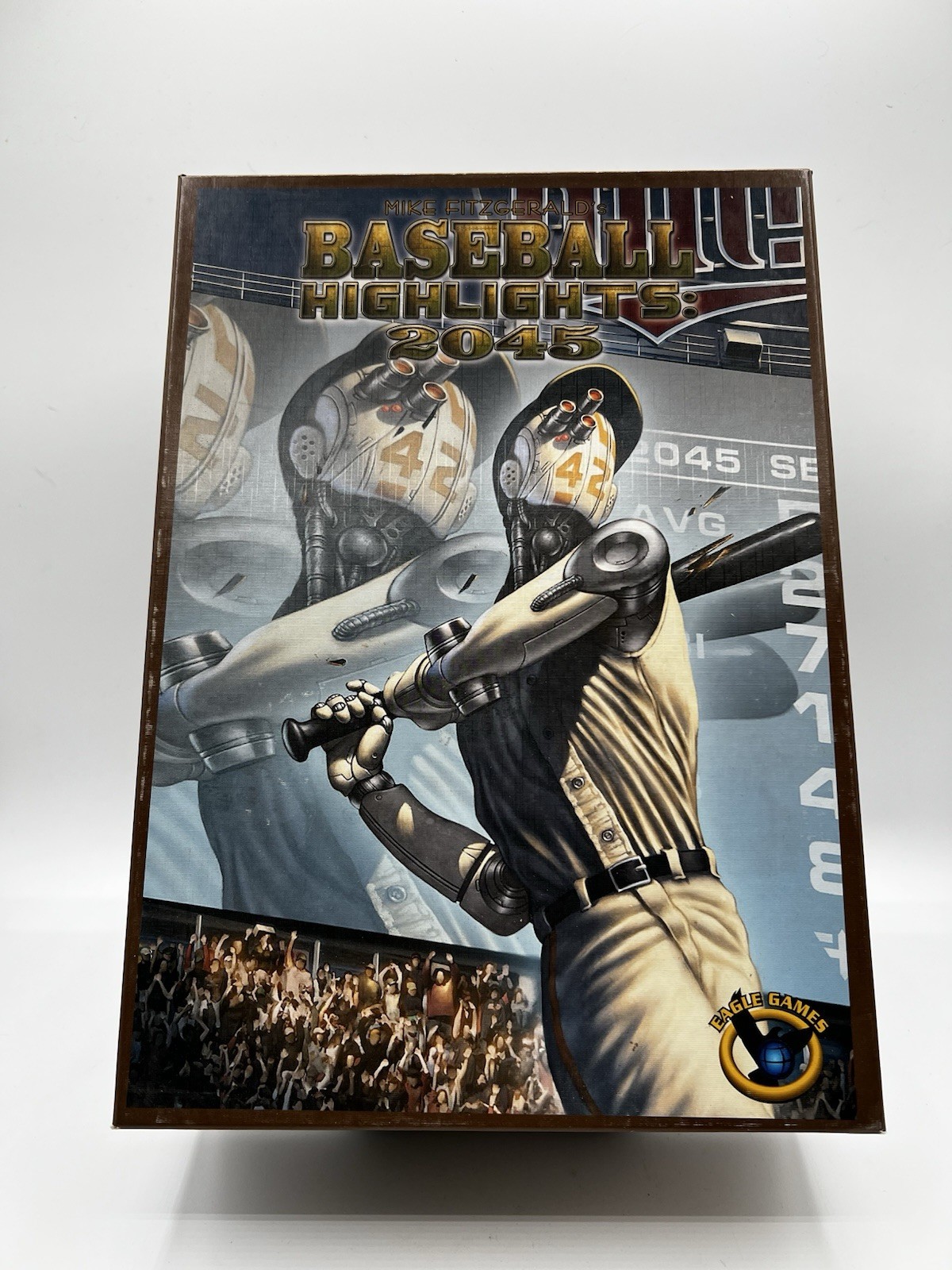 Baseball Highlights 2045 99% Complete Board Game Eagle Gryphon Games FREE SHIP
