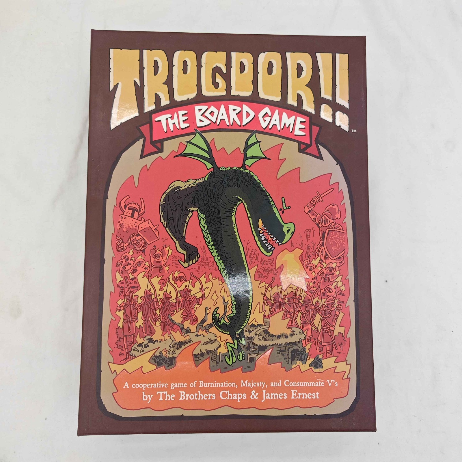 Trogdor!! The Board Game Deluxe Edition Strongbad Boardelectrix Co-op Fantasy