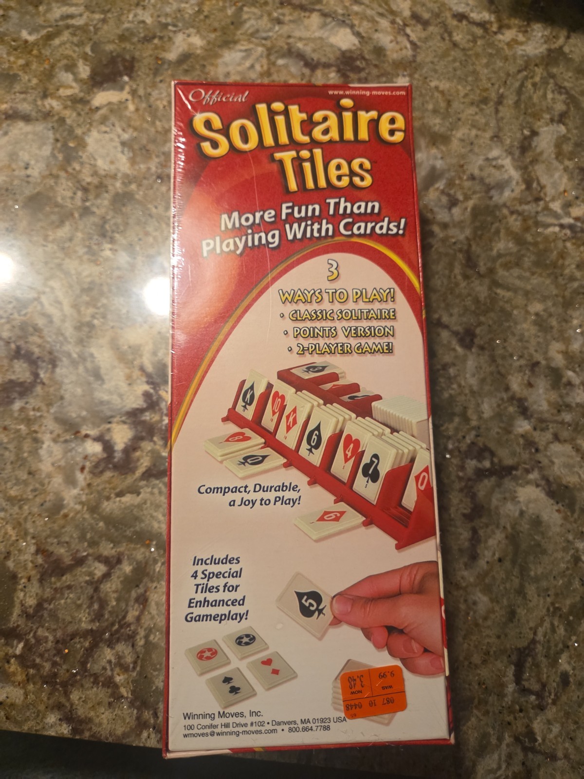 Solitaire Tiles Game Winning Moves Games #1064 Sealed