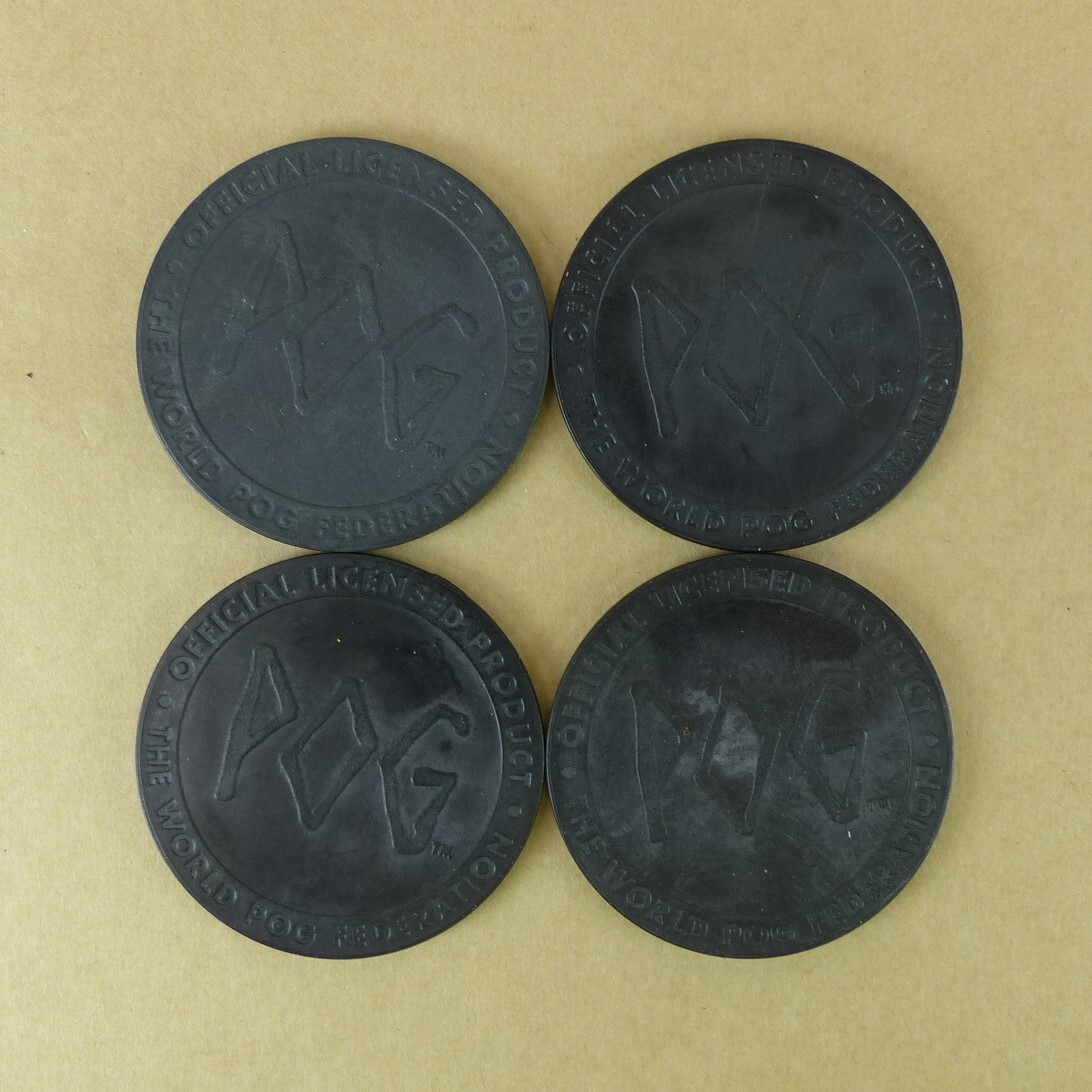 Animaniacs 4 Plastic POG Slammers Kini Authentic The World POG Federation WPF