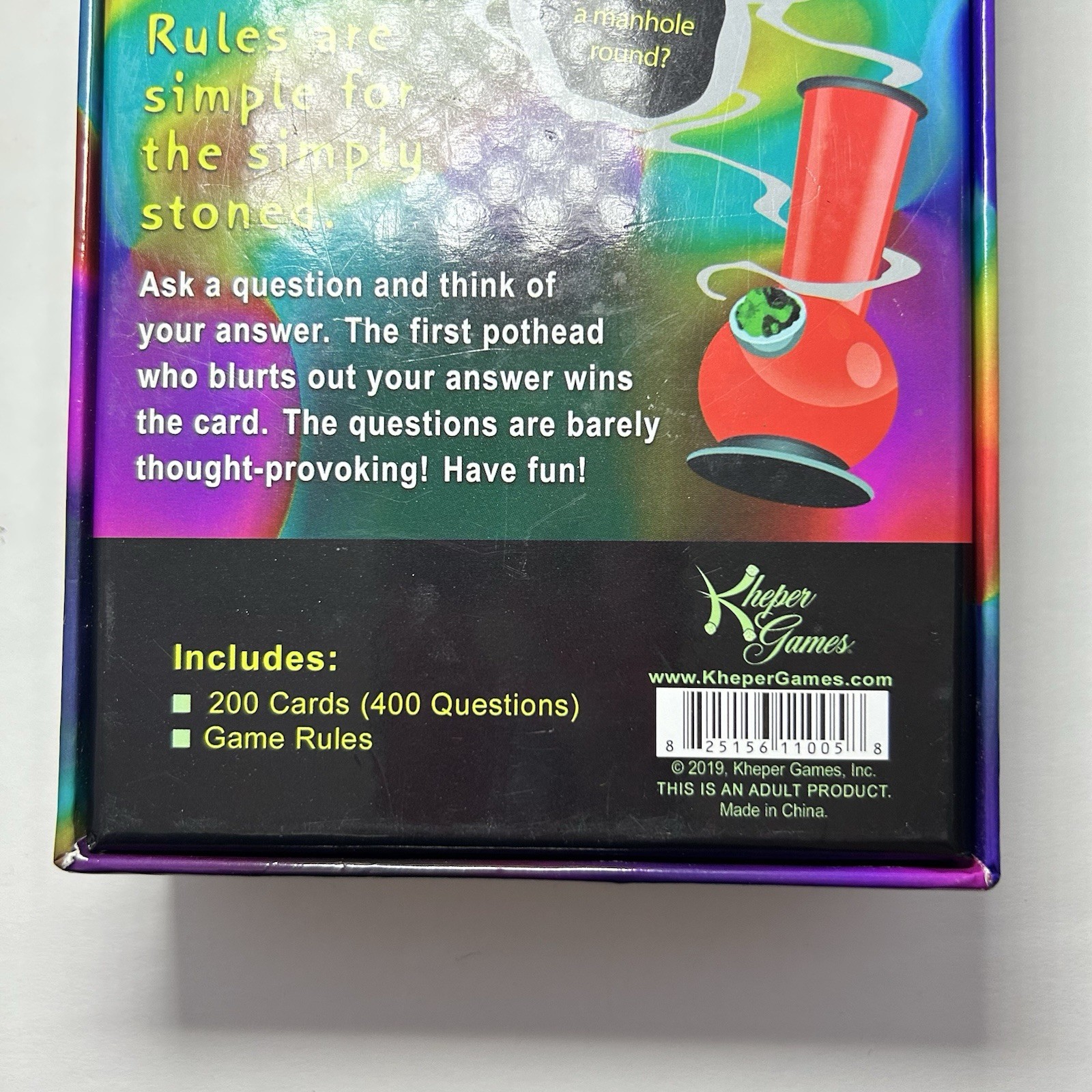 Kheper Games Think Like a Stoner Adult Party Game