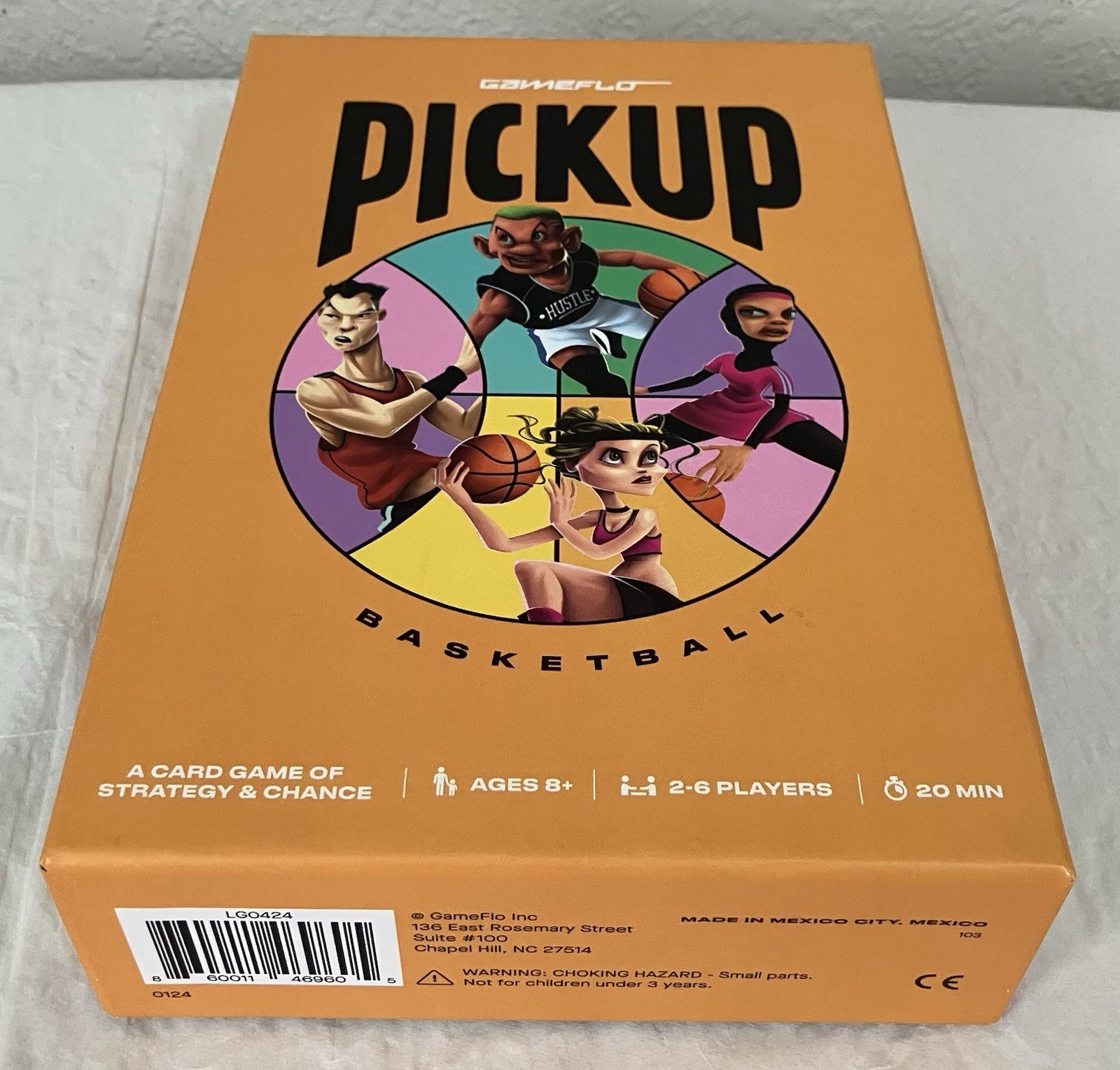 Pickup Basketball Card Game By Gameflo New, Not Shrink Wrapped