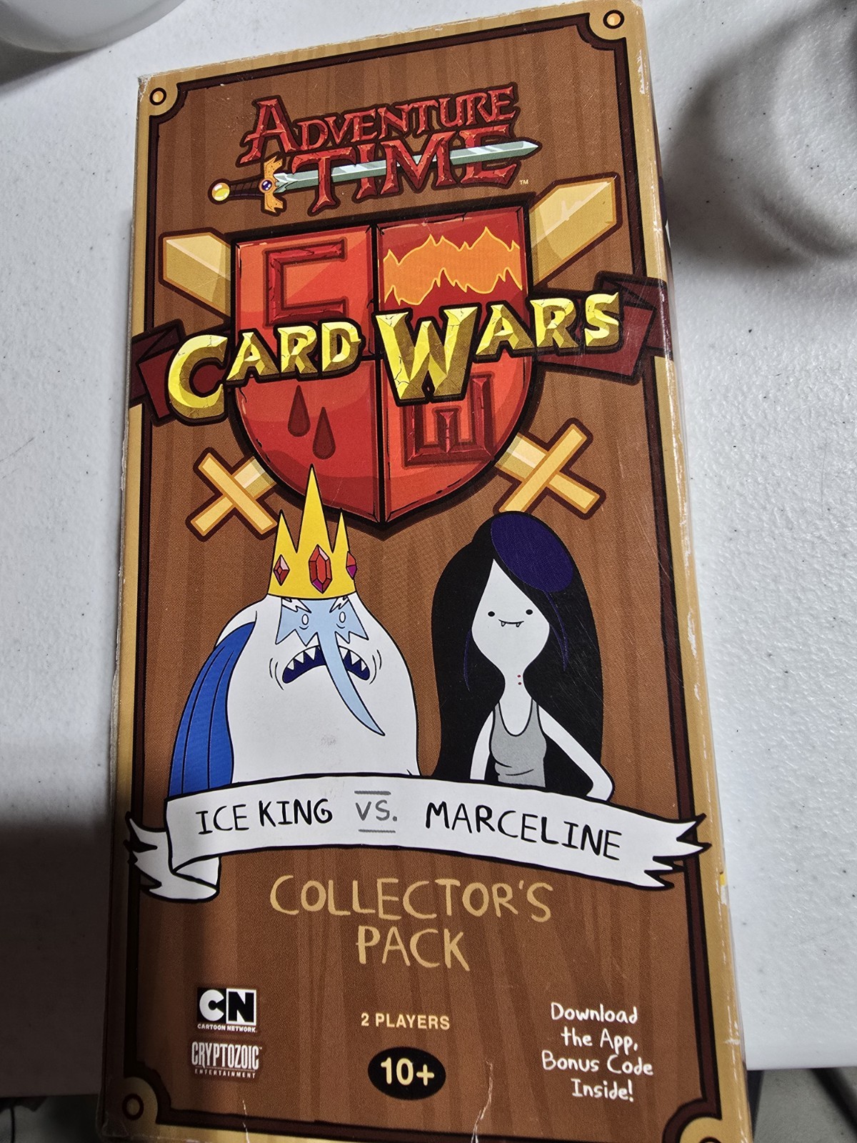 Adventure Time Card Wars Collector’s Pack ICE KING Vs MARCELINE COMPLETE