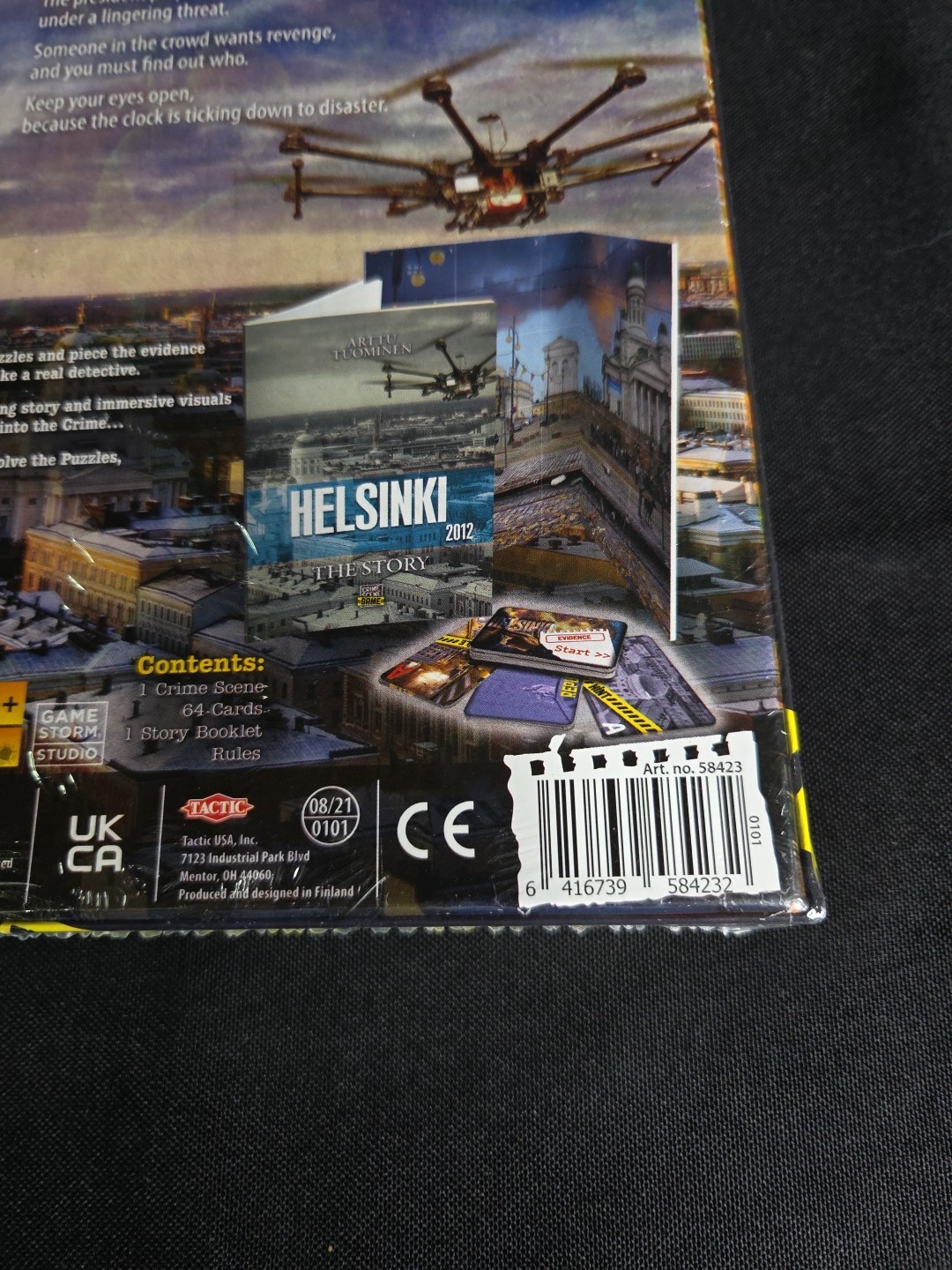 Helsinki 2012 Crime Scene Game – Finland Brand NEW Factory Sealed